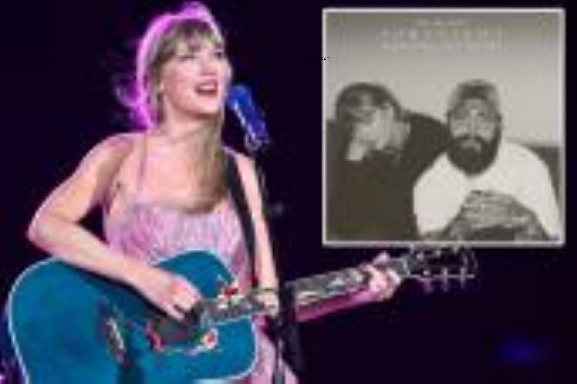 Taylor swift with post malone.