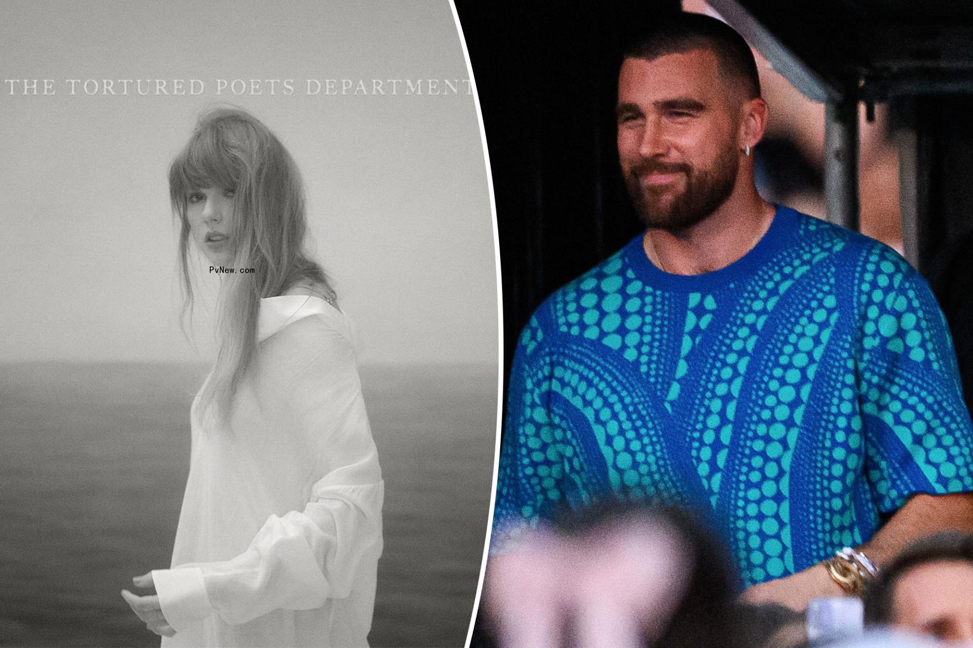 These are reportedly Travis Kelce’s favorite so<i></i>ngs on Taylor Swift’s new album, ‘The Tortured Poets Department’
