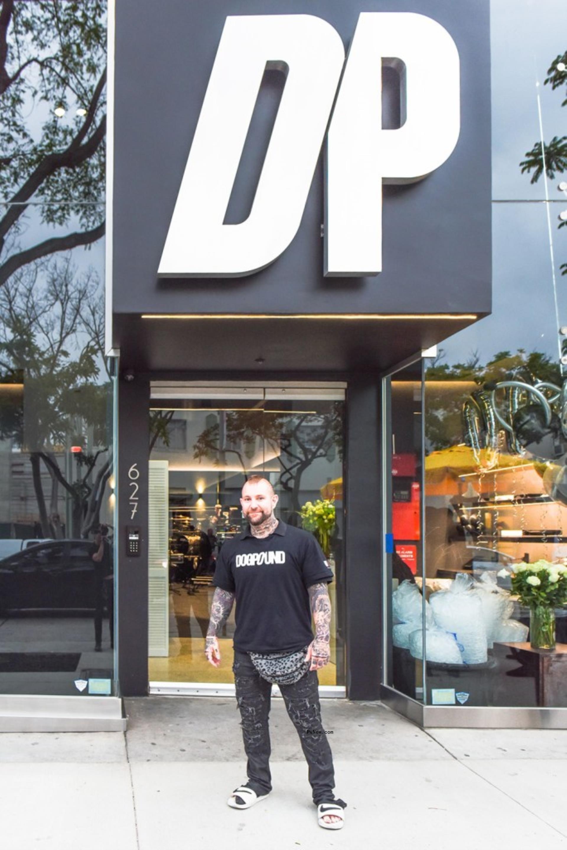 Kirk Myers outside of Dogpound.