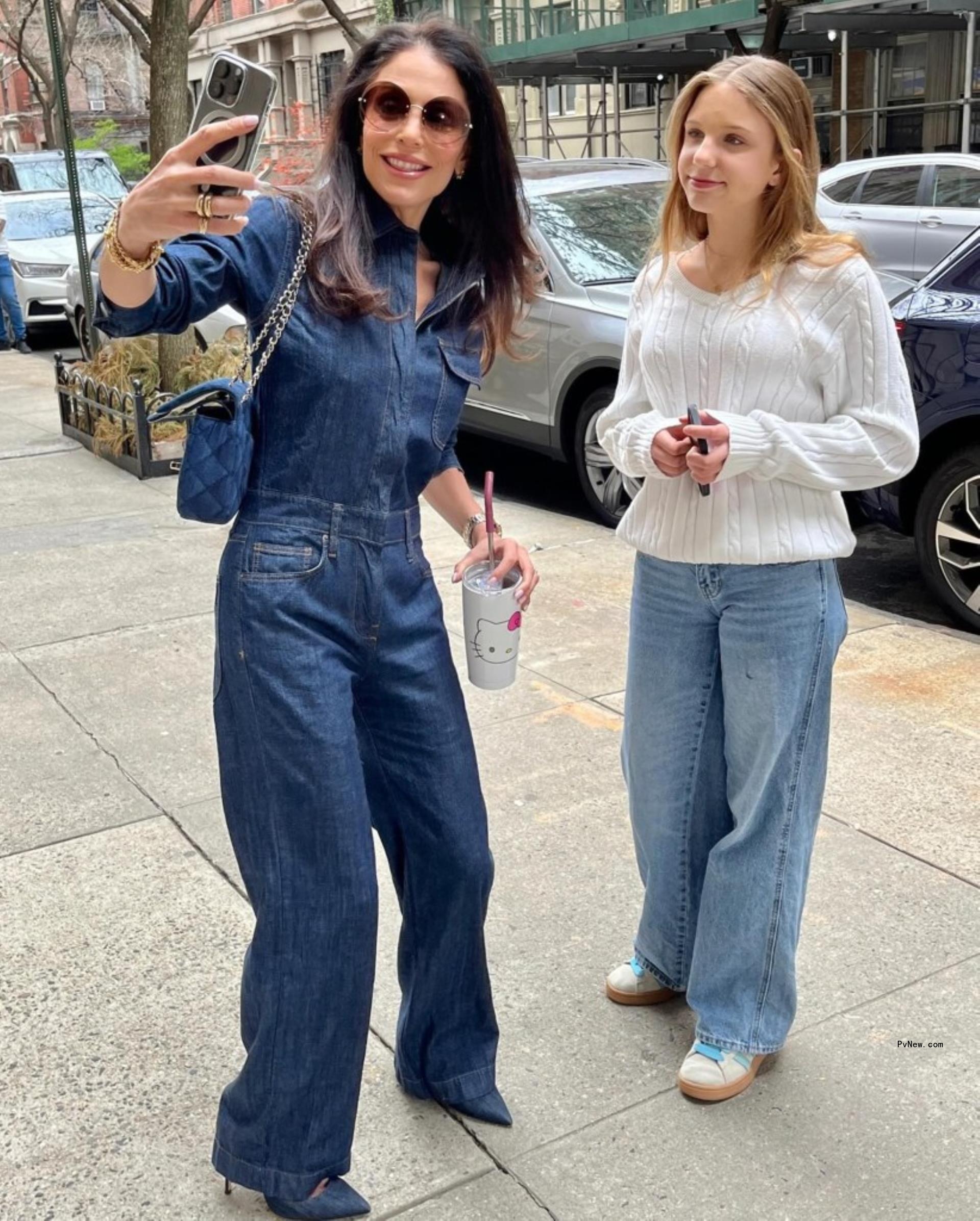 Bethenny Frankel and her daughter Bryn