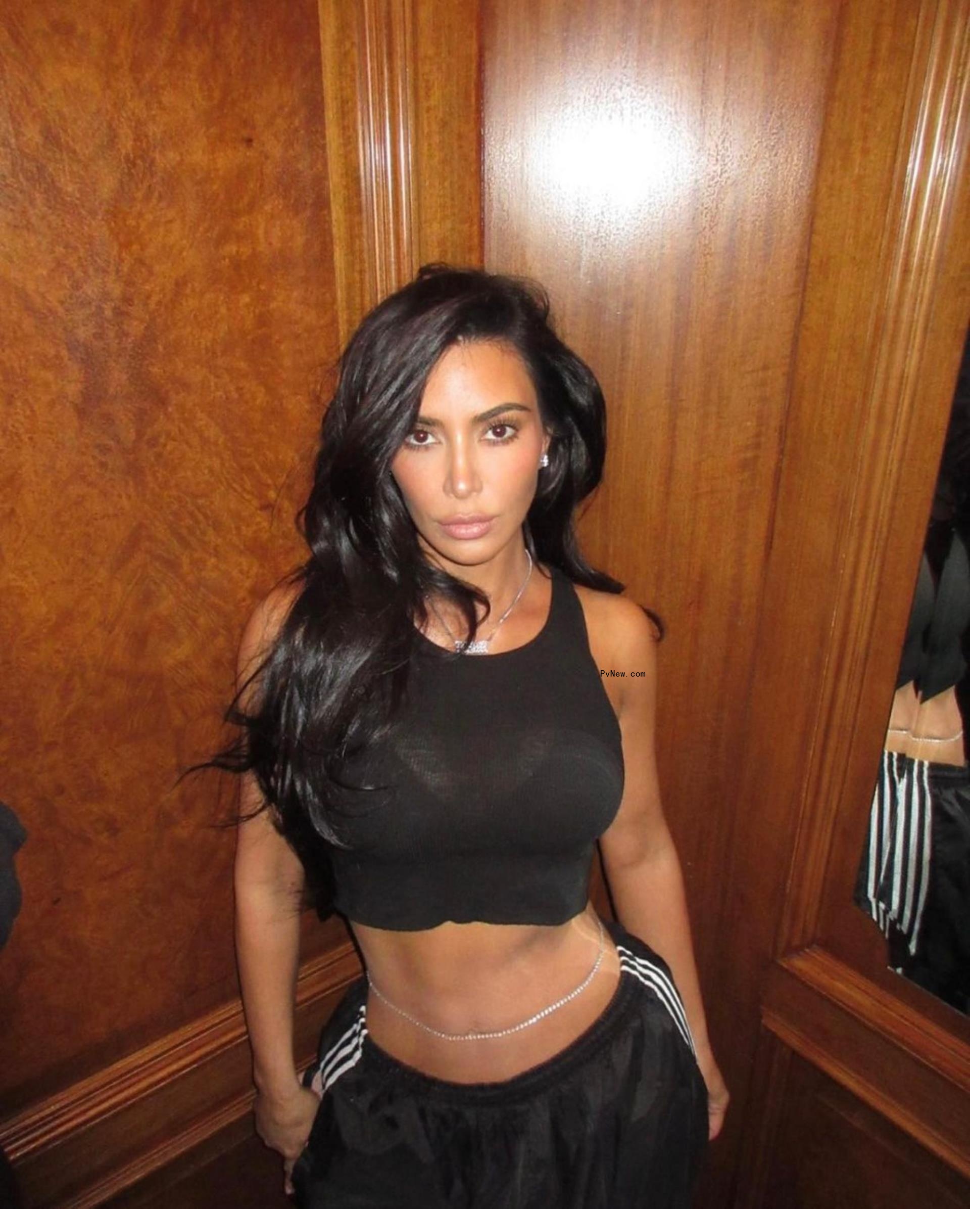 Kim Kardashian.