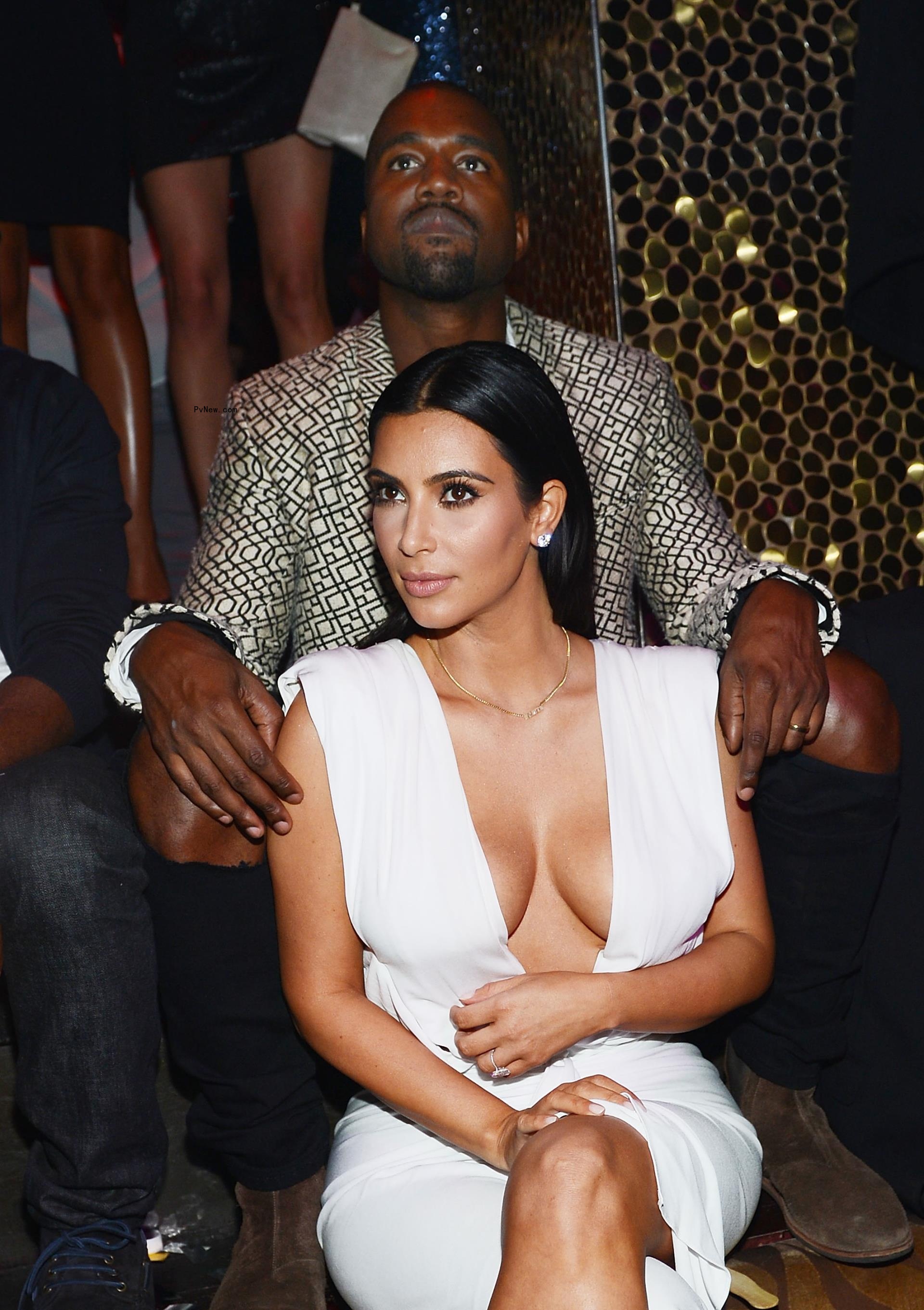 Kim Kardashian and Kanye West