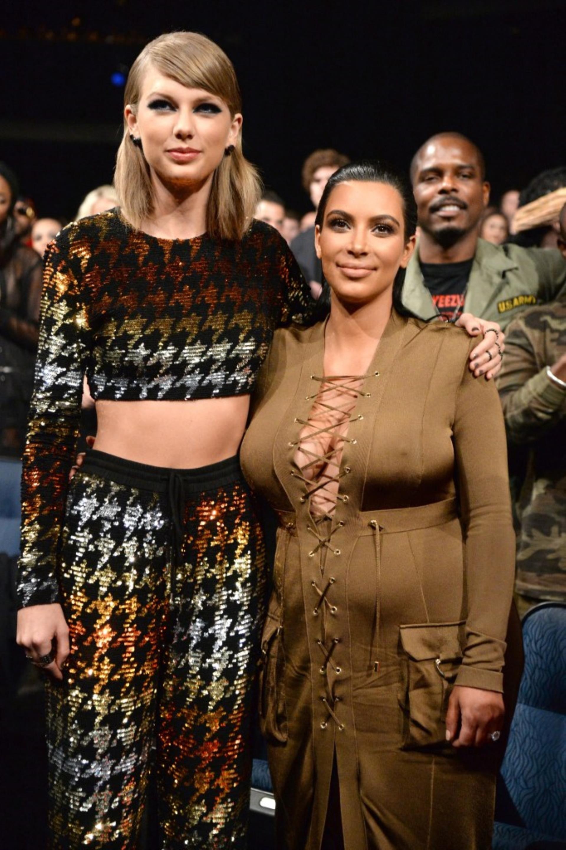 Taylor Swift and Kim Kardashian