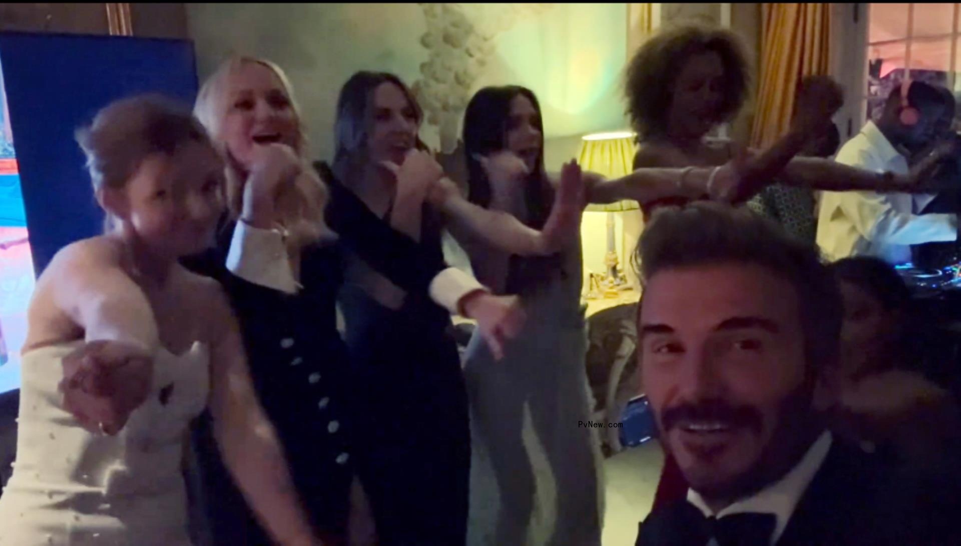 A photo of the Spice Girls