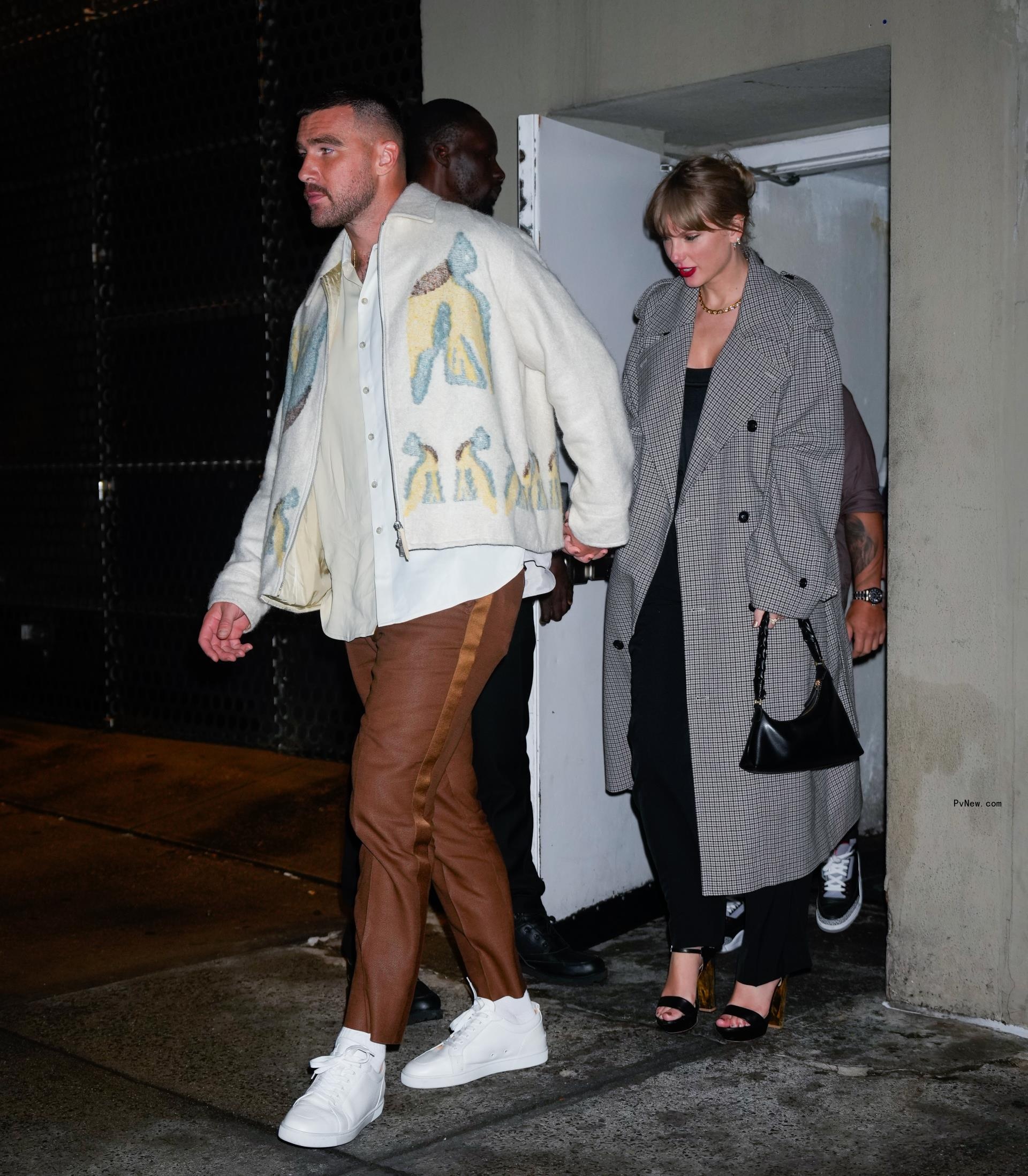 Taylor Swift and Travis Kelce.