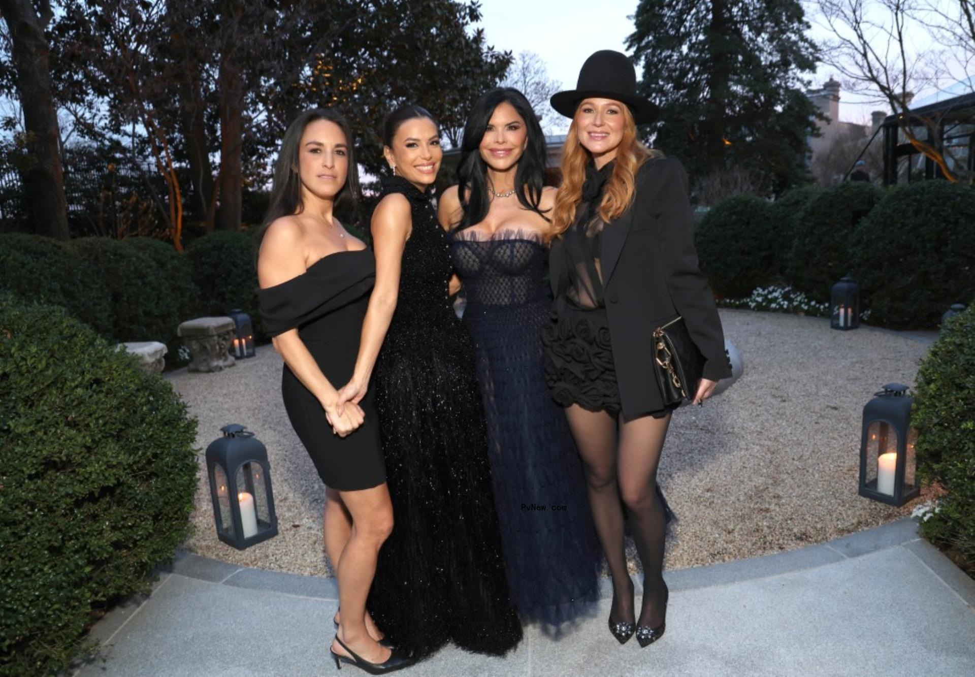 lena Sanchez, Eva Longoria, Laura Sánchez and Jewel attend the 2024 Bezos Courage and Civility Awards on March 14, 2024 in Washington, DC.