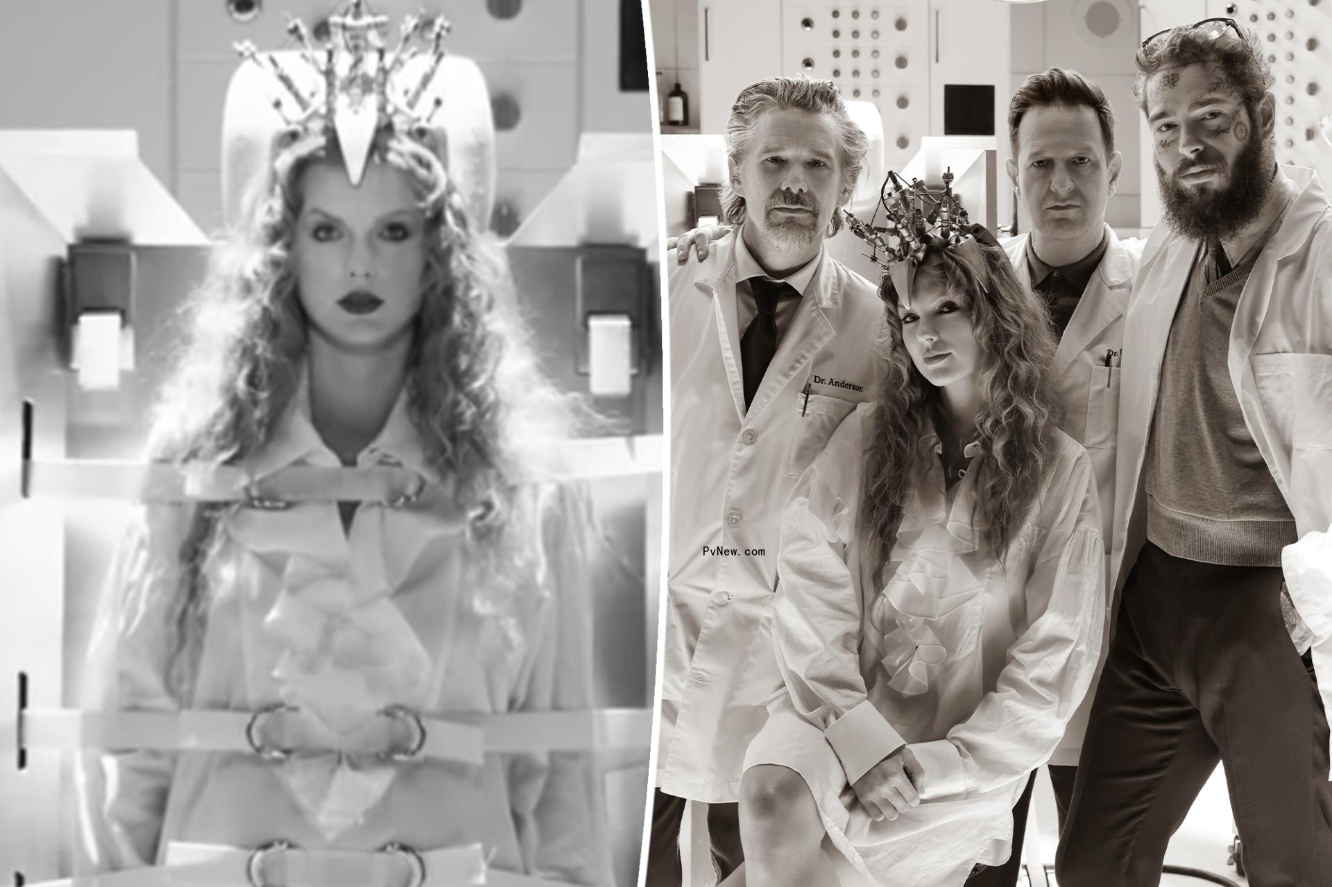 Ethan Hawke and Josh Charles make surprise cameo in Taylor Swift’s ‘Fortnight’ music video
