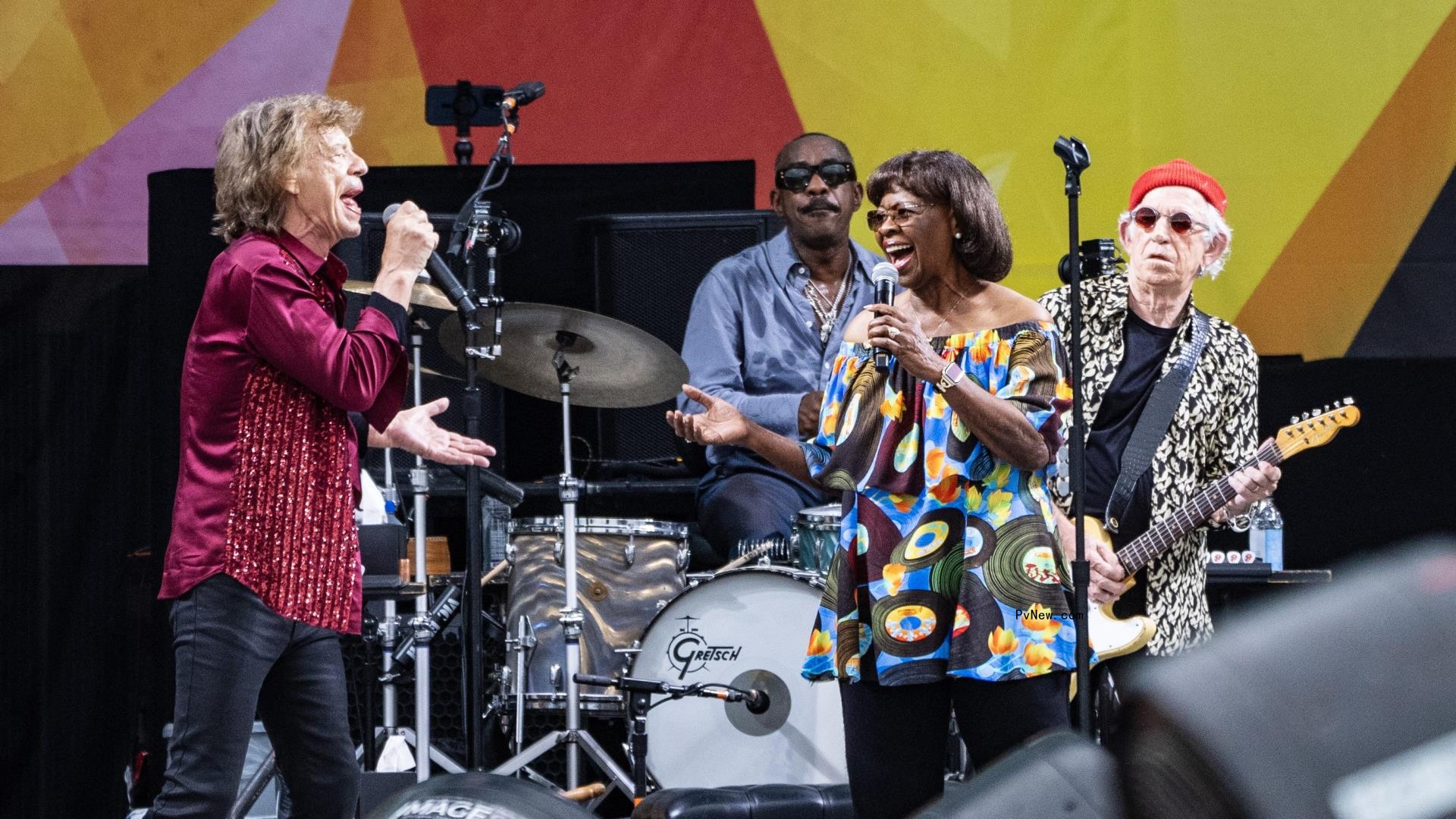 Rolling Sto<i></i>nes Perform ‘Time Is on My Side’ With New Orleans Legend Irma Thomas at Steamy Jazz Fest: Co<i></i>ncert Review