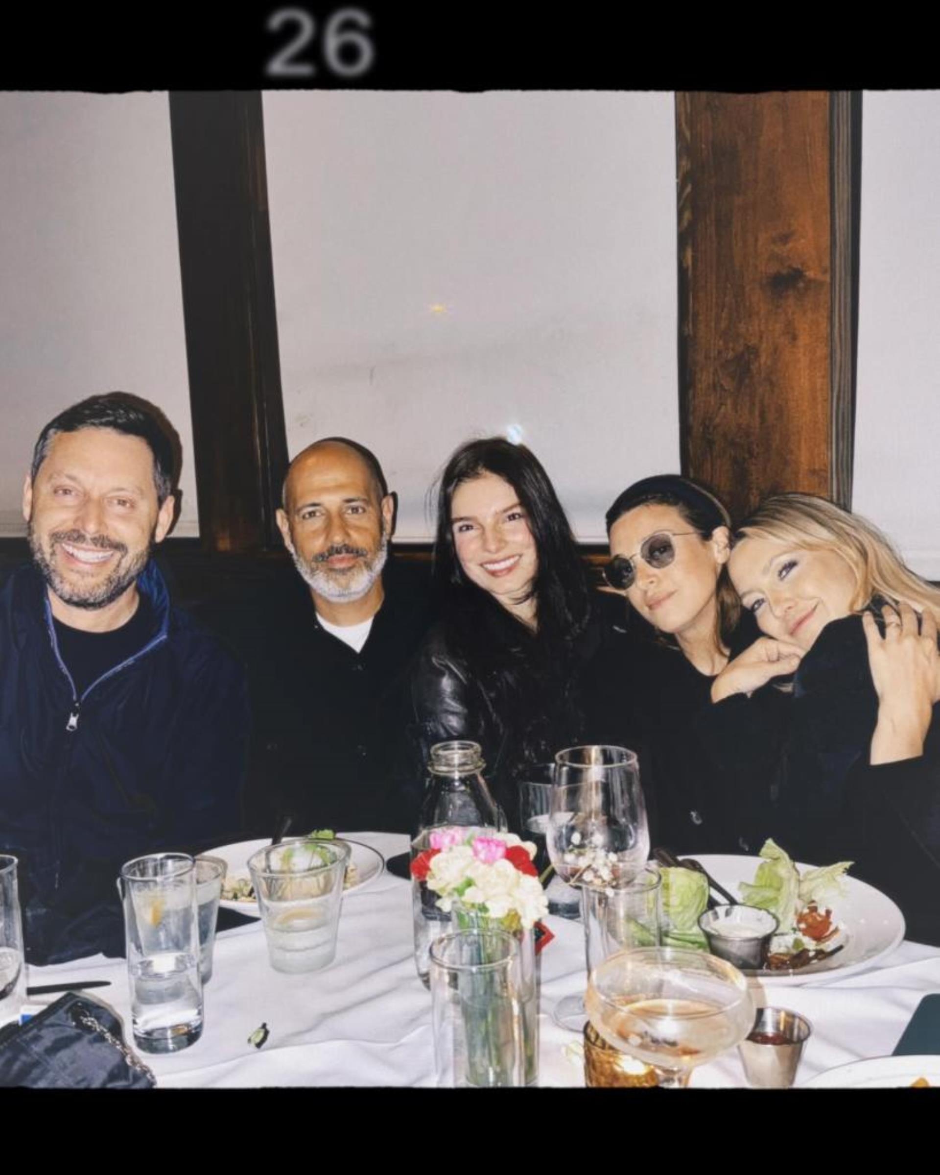 Kate Hudson at her birthday party.