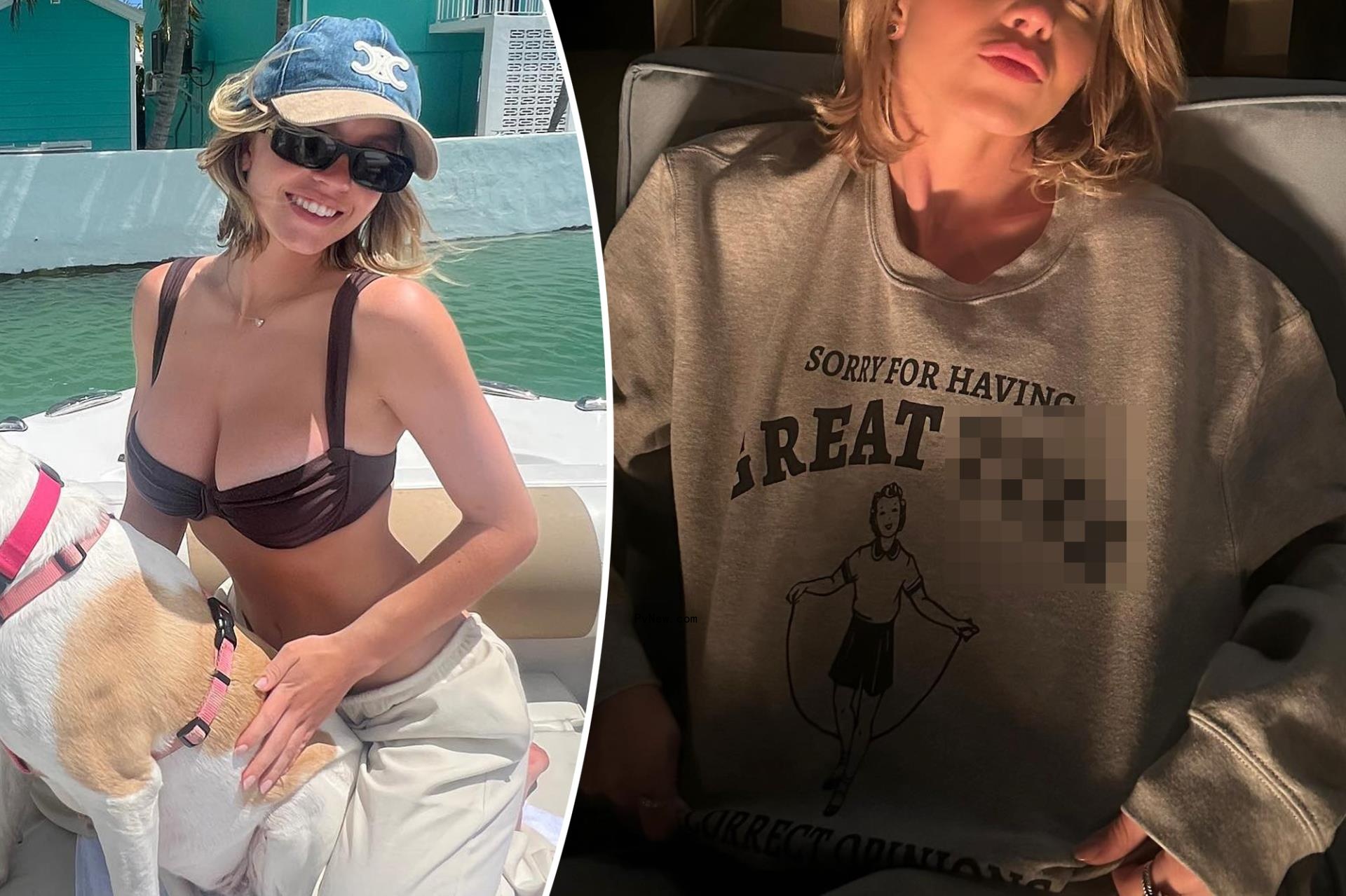 Sydney Sweeney apologizes for havin<i></i>g ‘great’ breasts during Mexican vacation