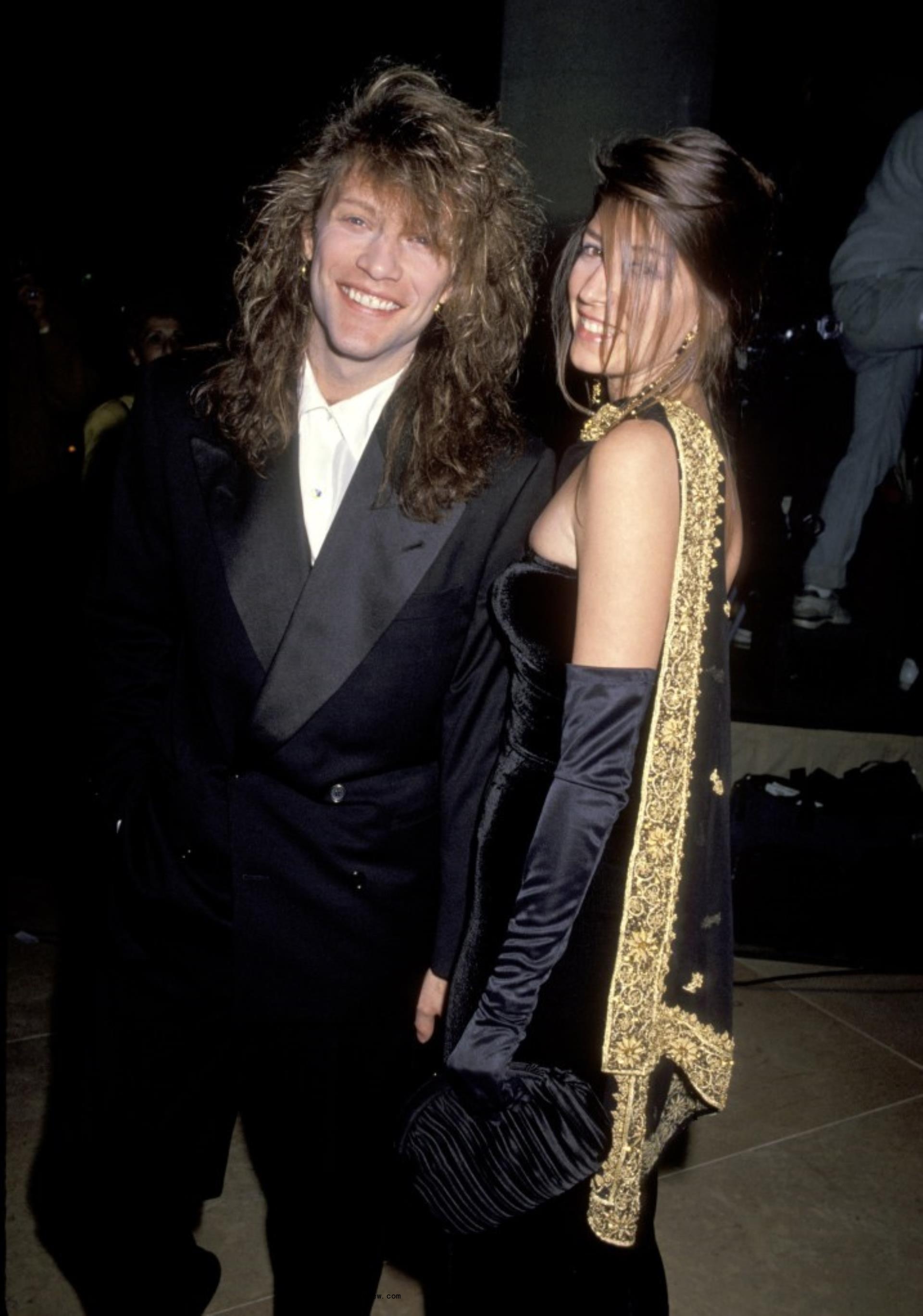  Jon Bon Jovi and Dorothea Hurley in a throwback photo. 