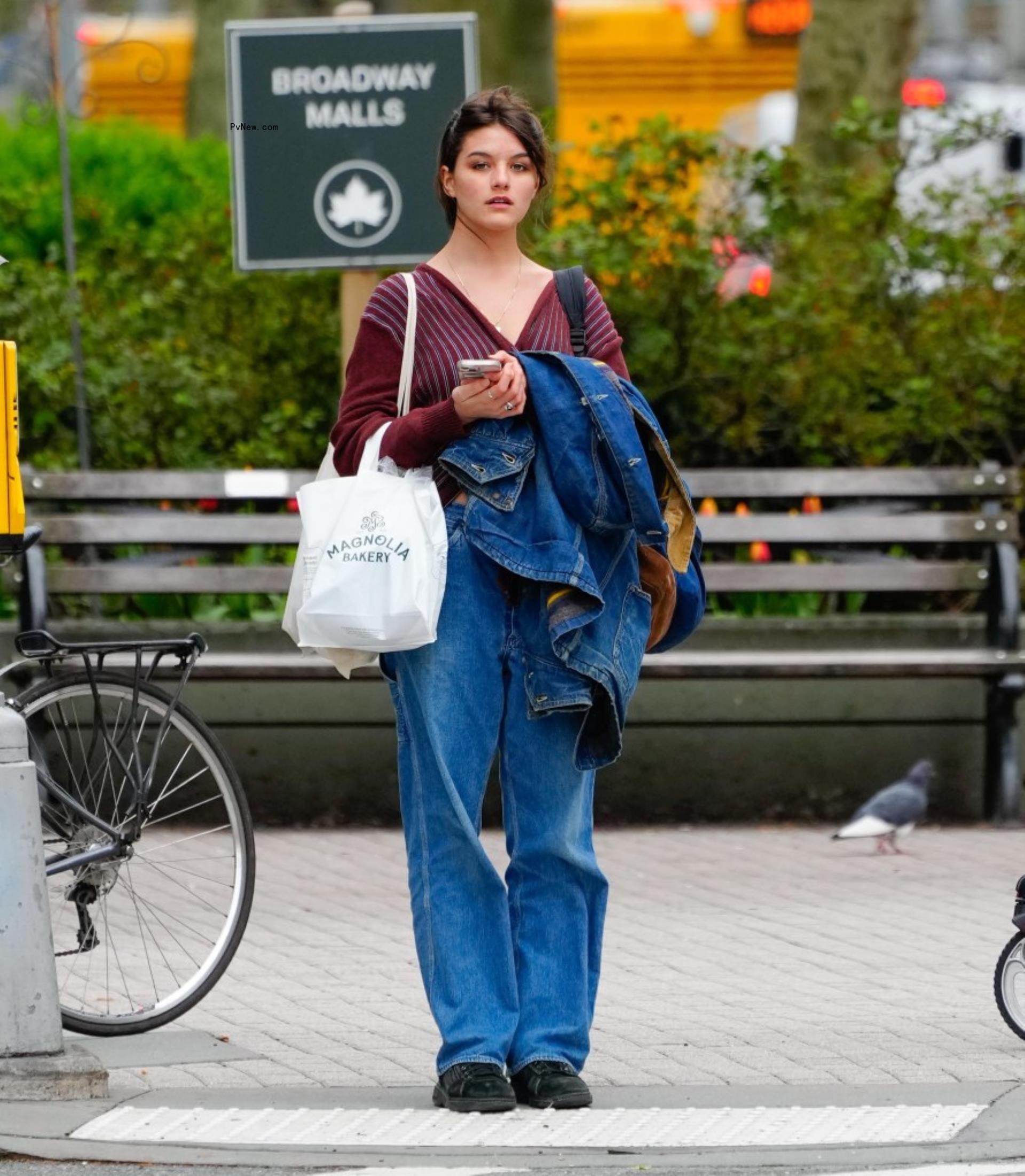 Suri Cruise on her birthday last week.