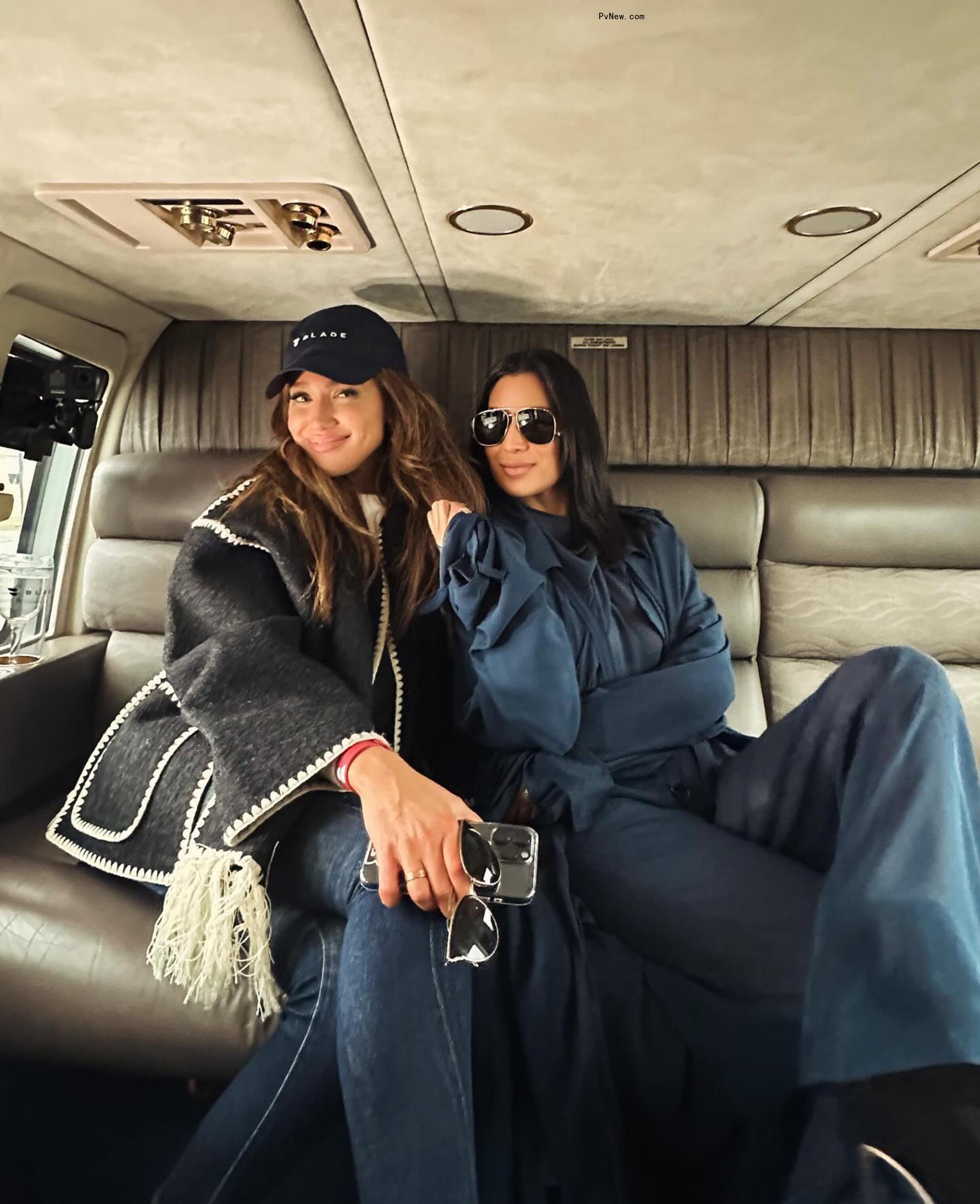 Brynn Whitfield and Jessel Taank posing together