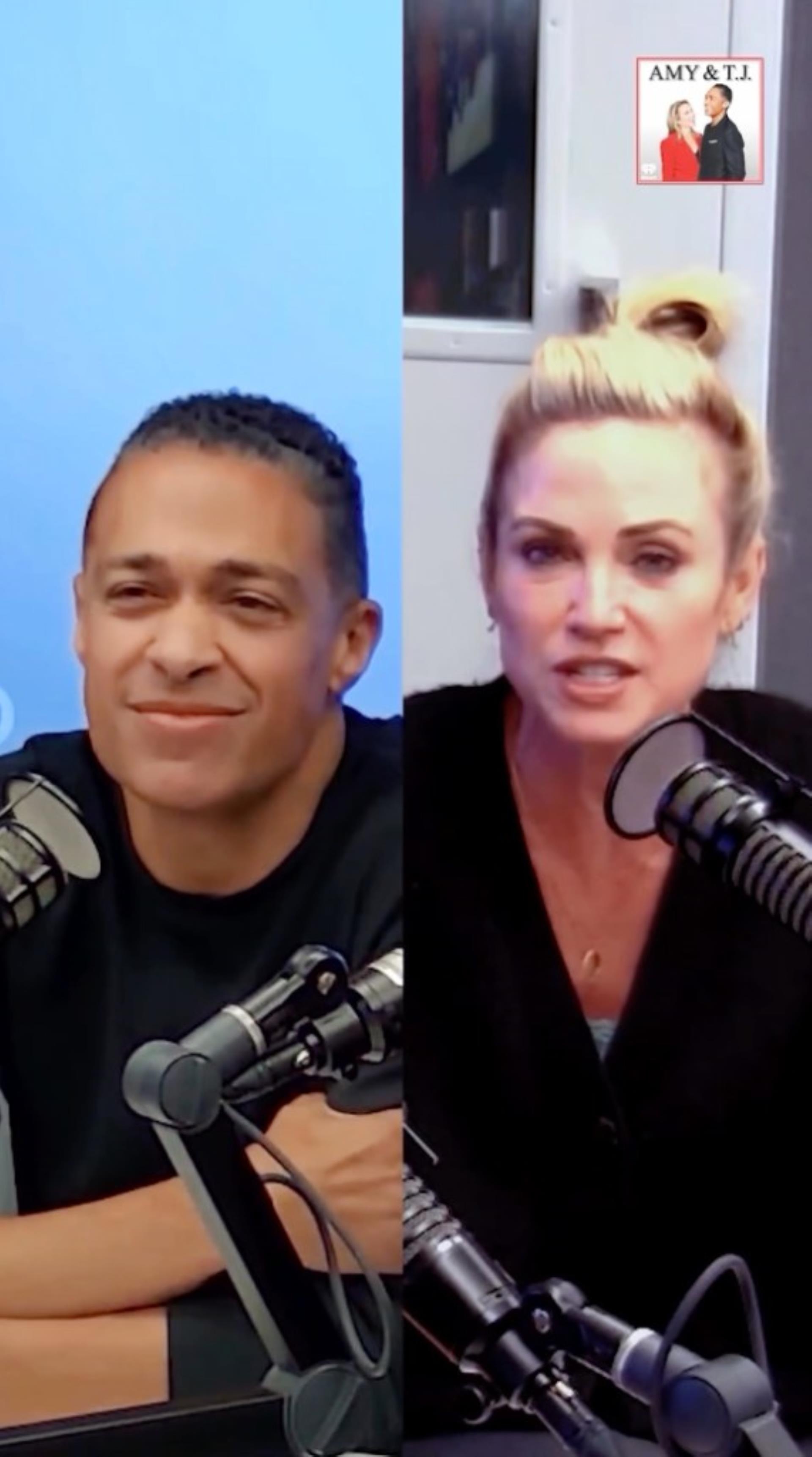 Amy Robach and T.J. Holmes