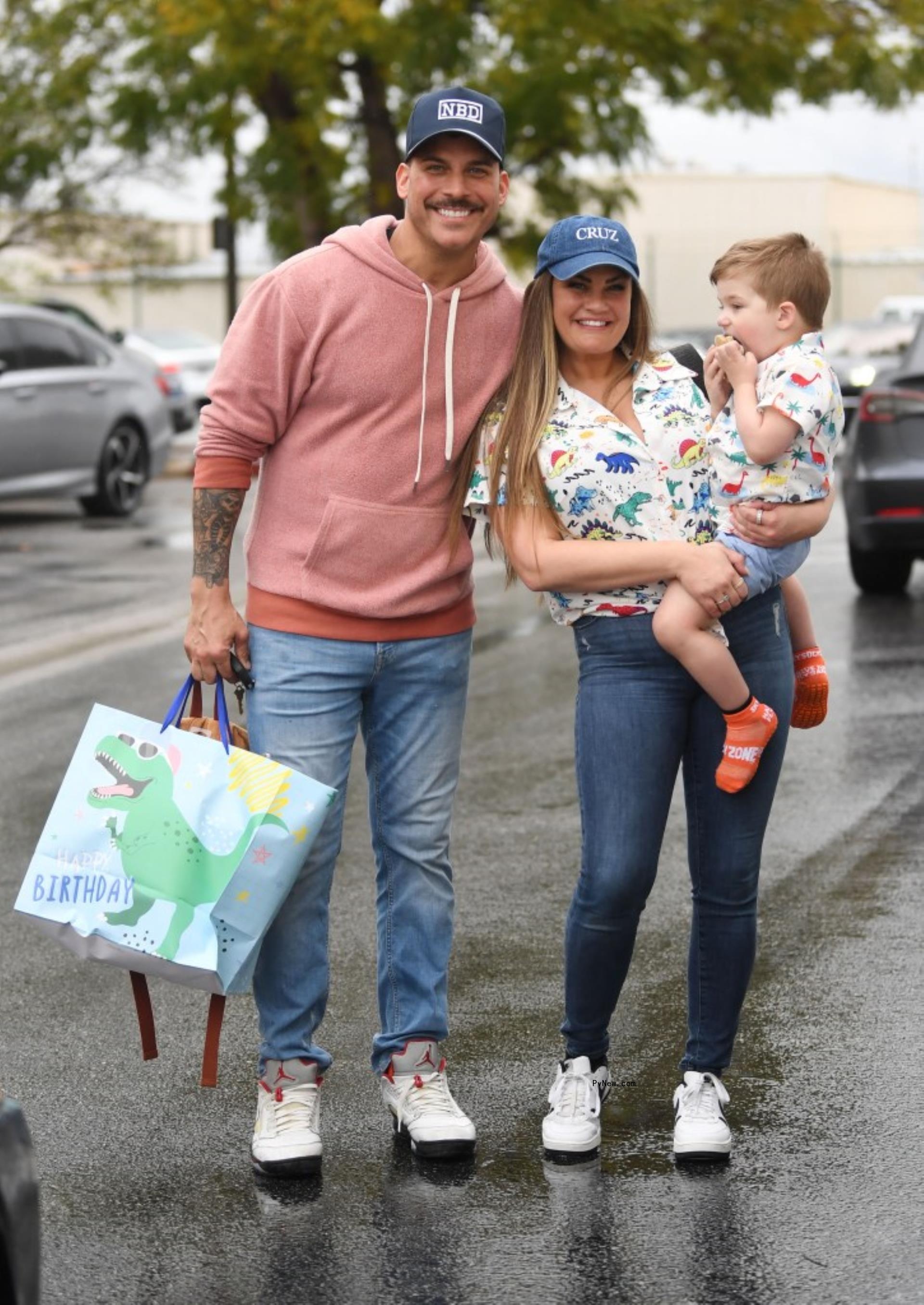 Brittany Cartwright and Jax Taylor with their son