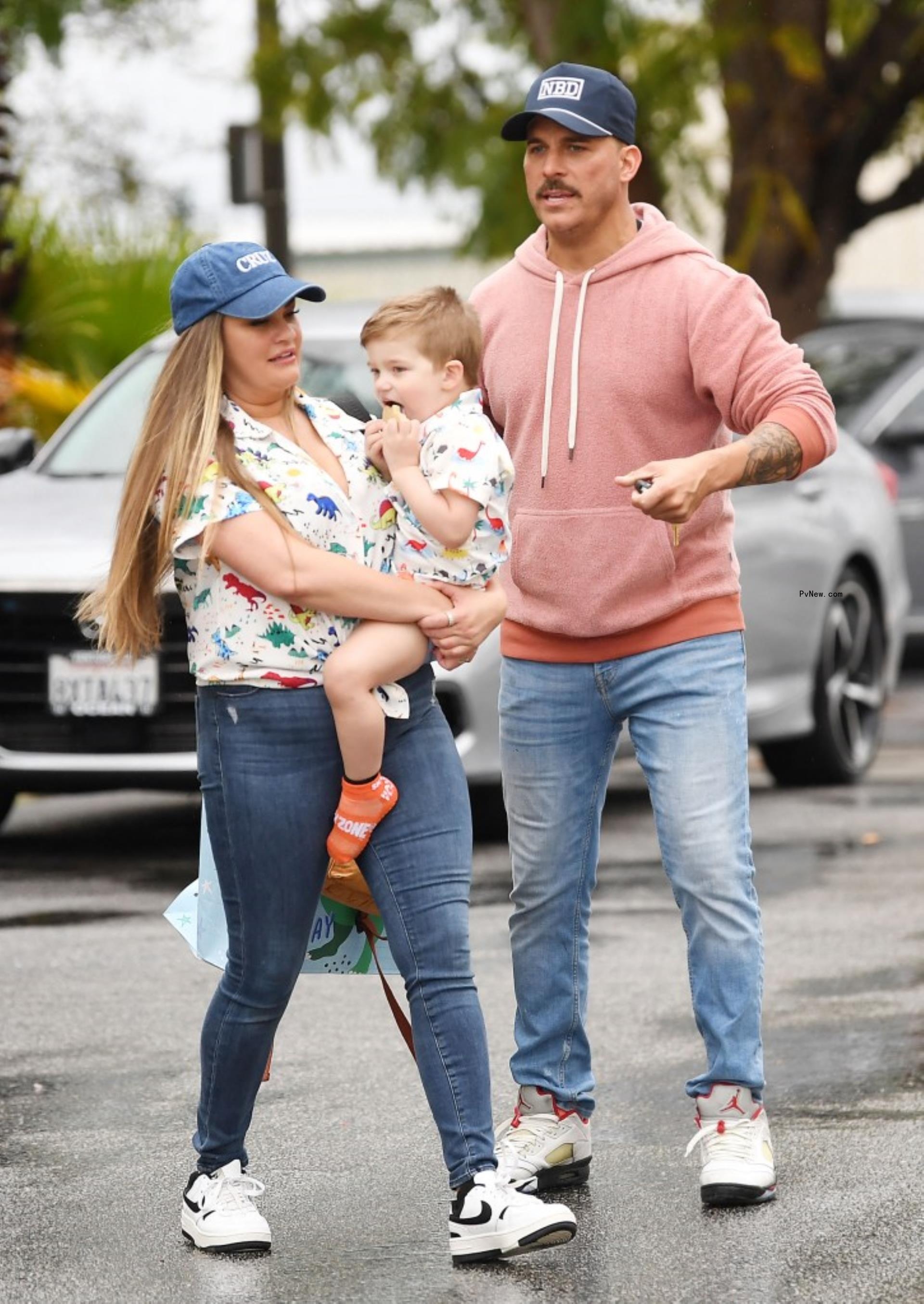 Brittany Cartwright and Jax Taylor with Scheana Shay