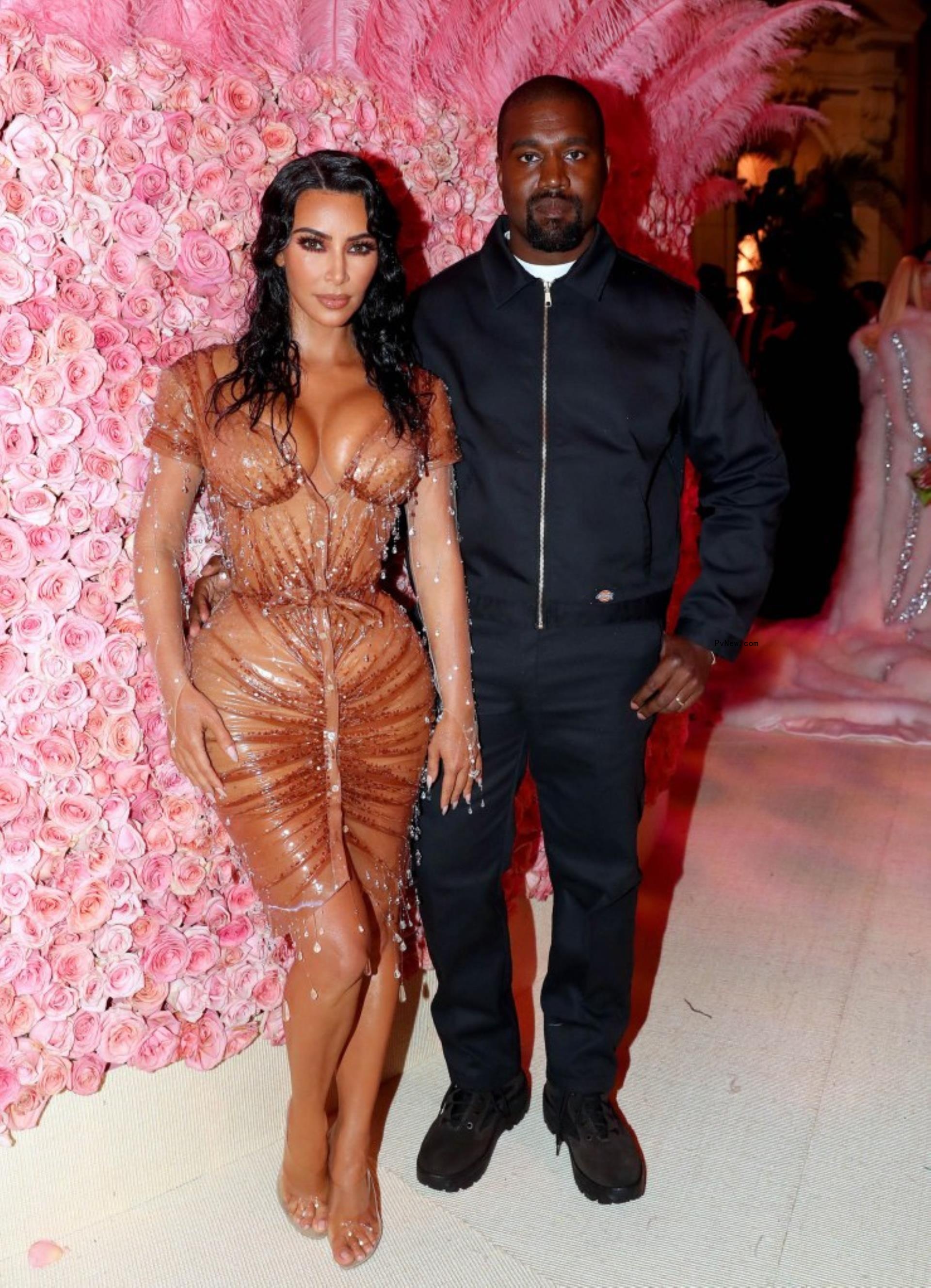 Kim Kardashian and Kanye West