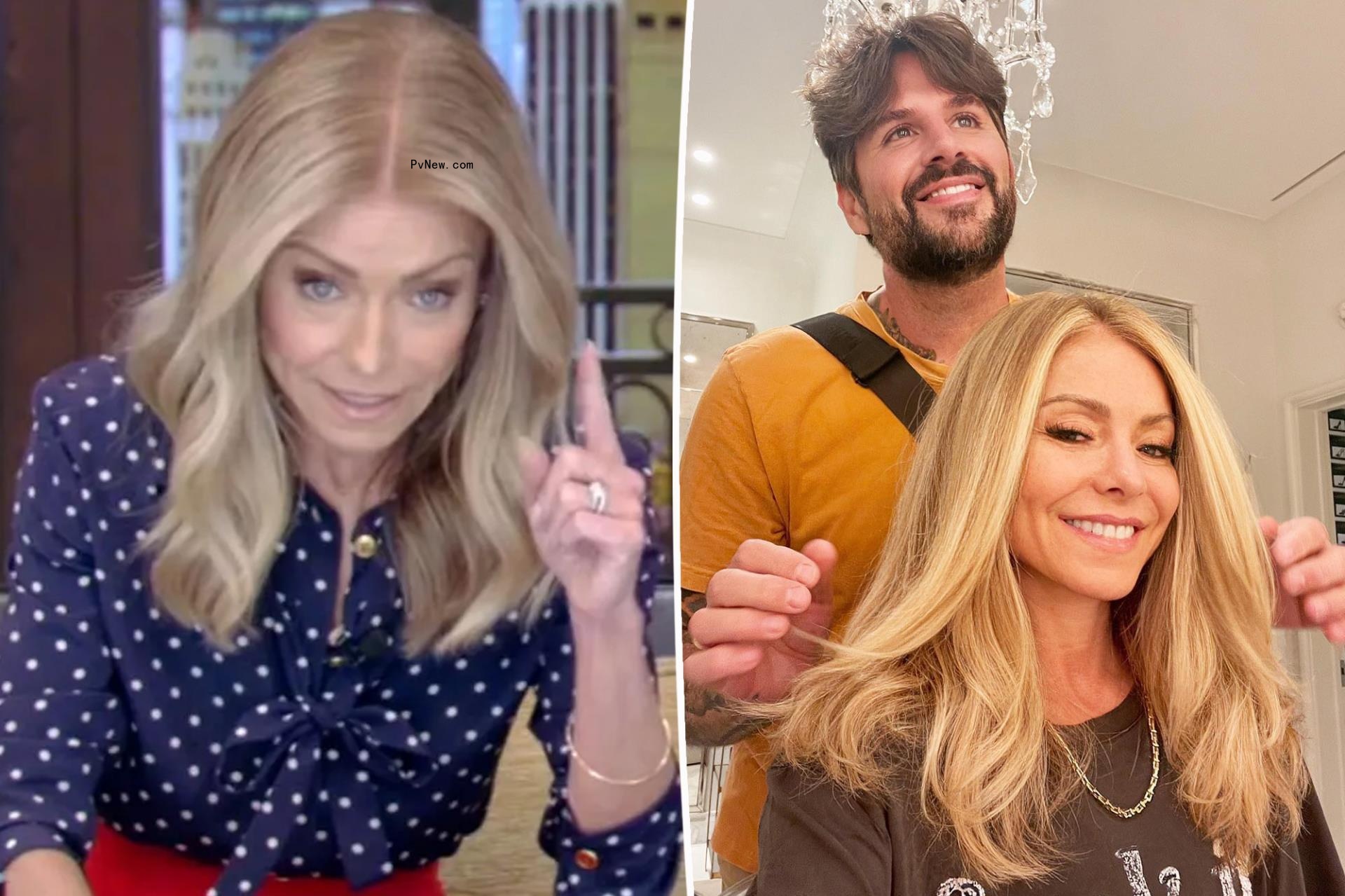 Kelly Ripa co<i></i>nsiders ditching signature blond: ‘My hair wants to be gray’