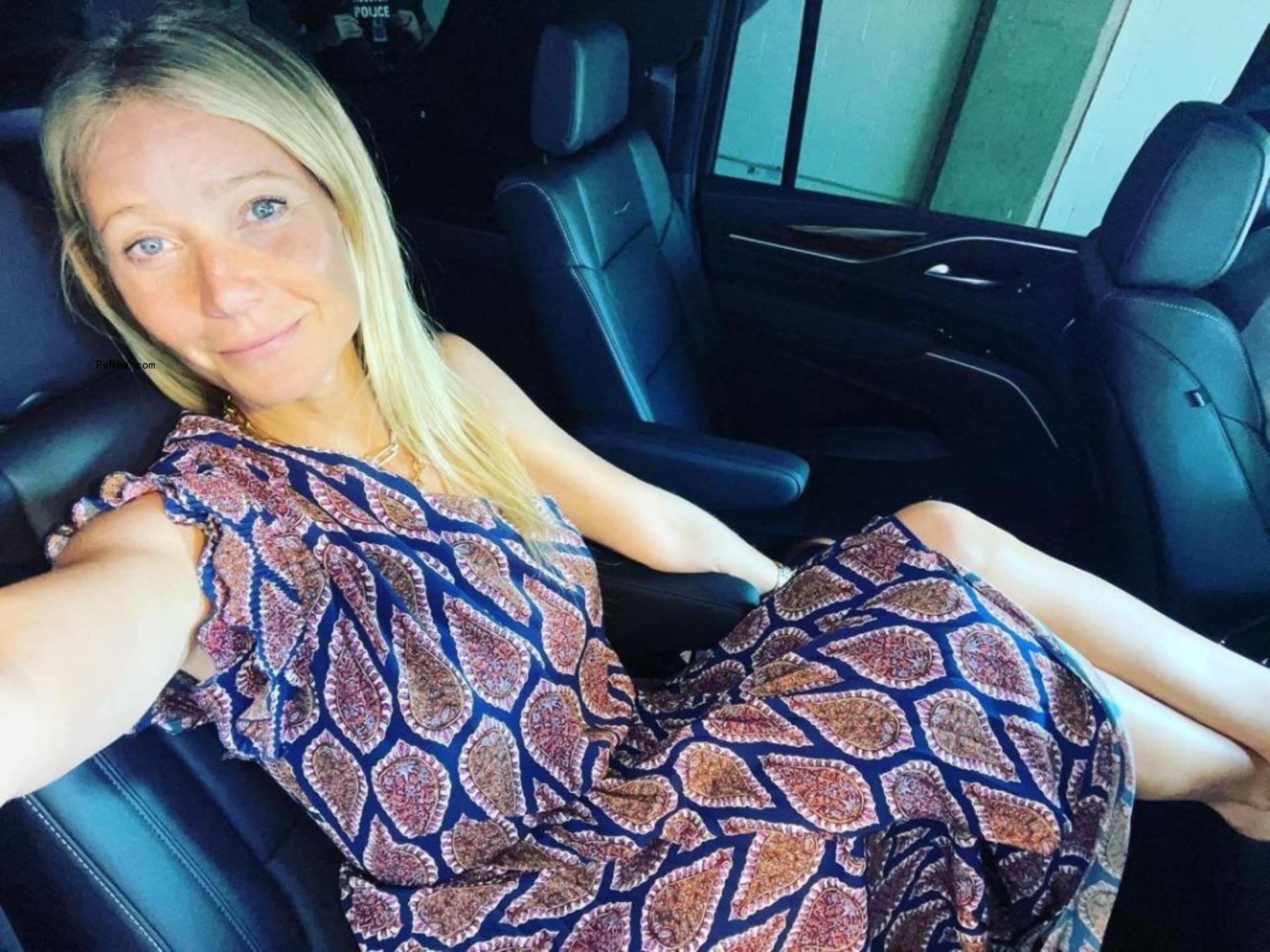 Gwyneth Paltrow in a selfie.