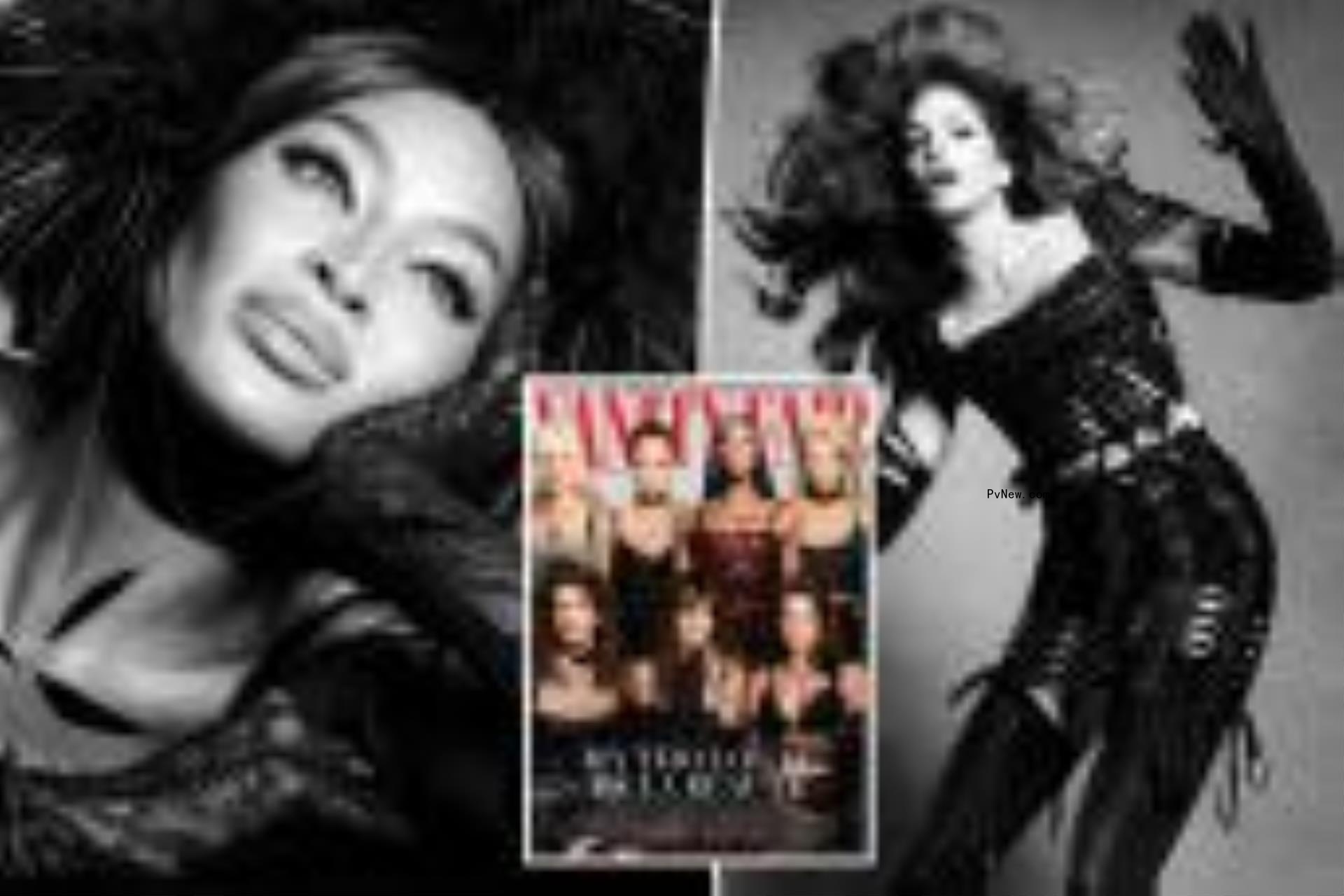 Vanity Fair cover split image.