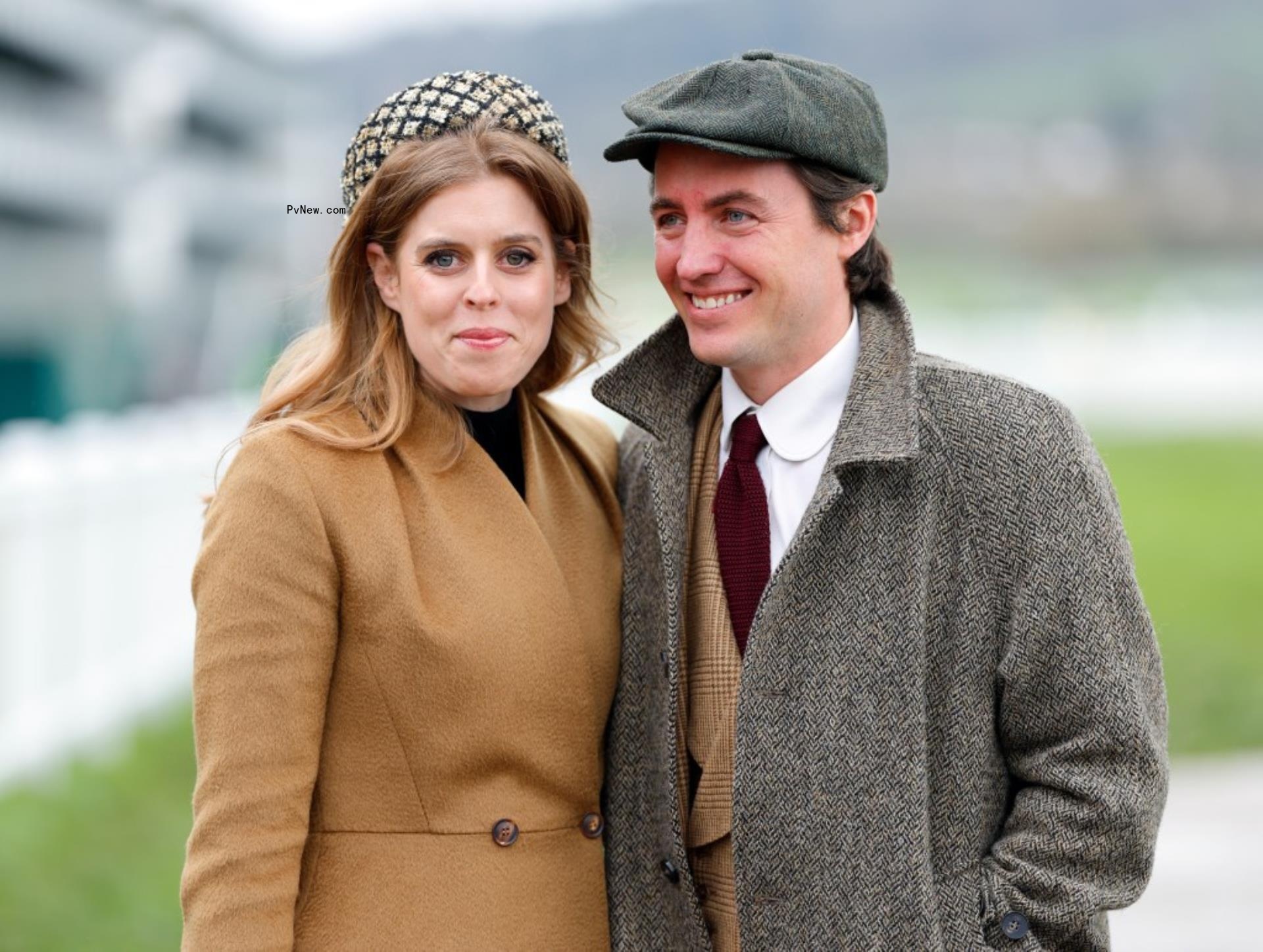 Edoardo Mapelli Mozzi and Princess Beatrice in 2024