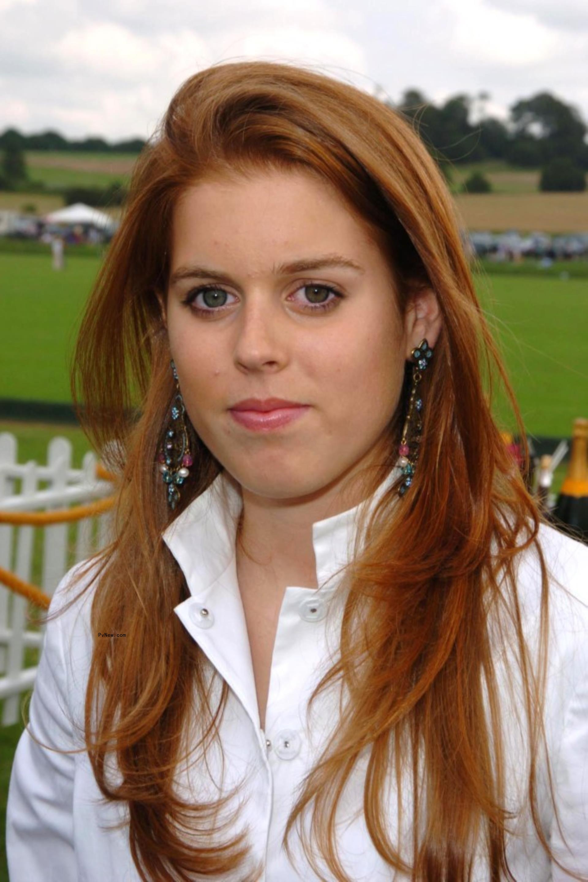Princess Beatrice at a polo match in 2004.