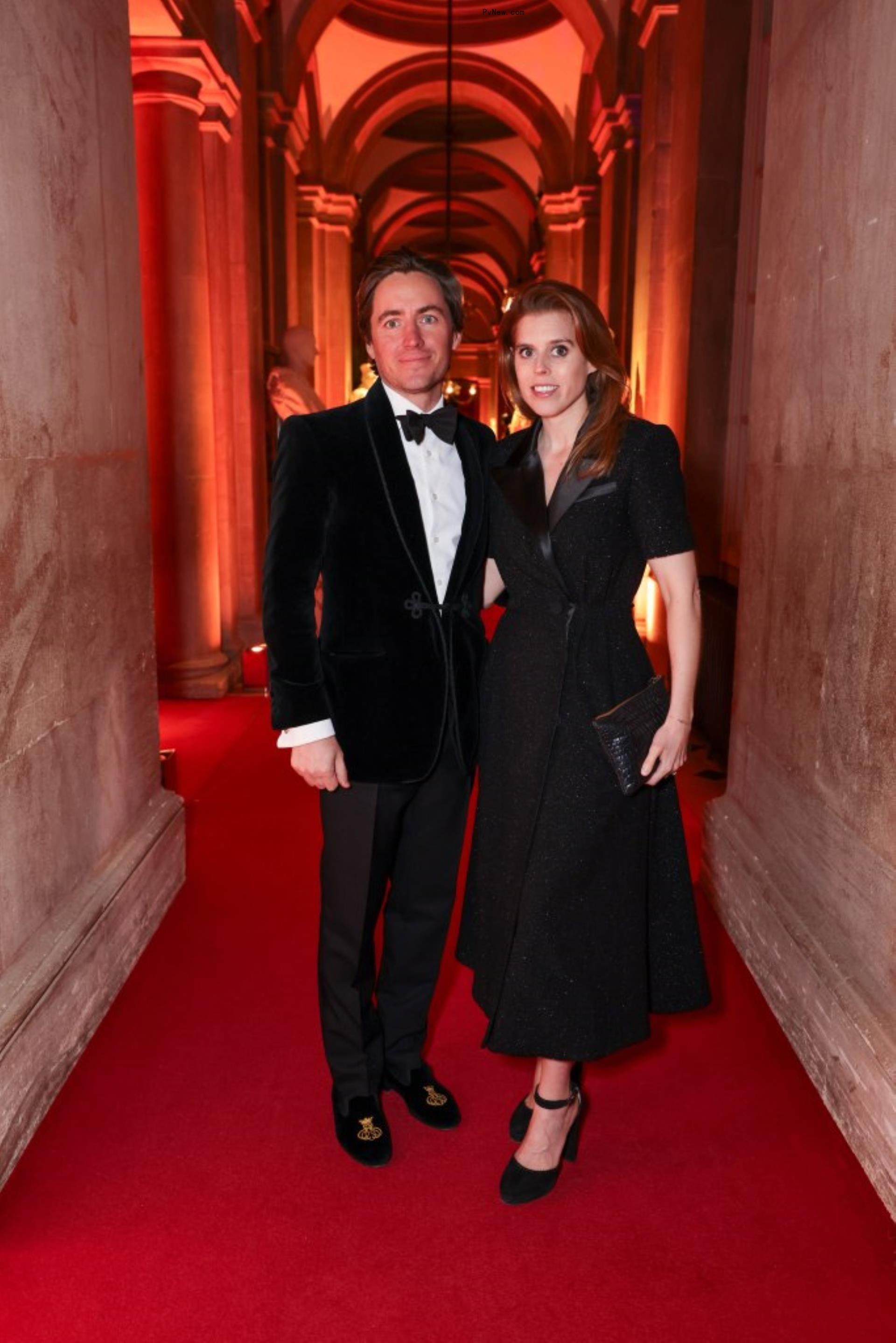 Edoardo Mapelli Mozzi and Princess Beatrice in 2024
