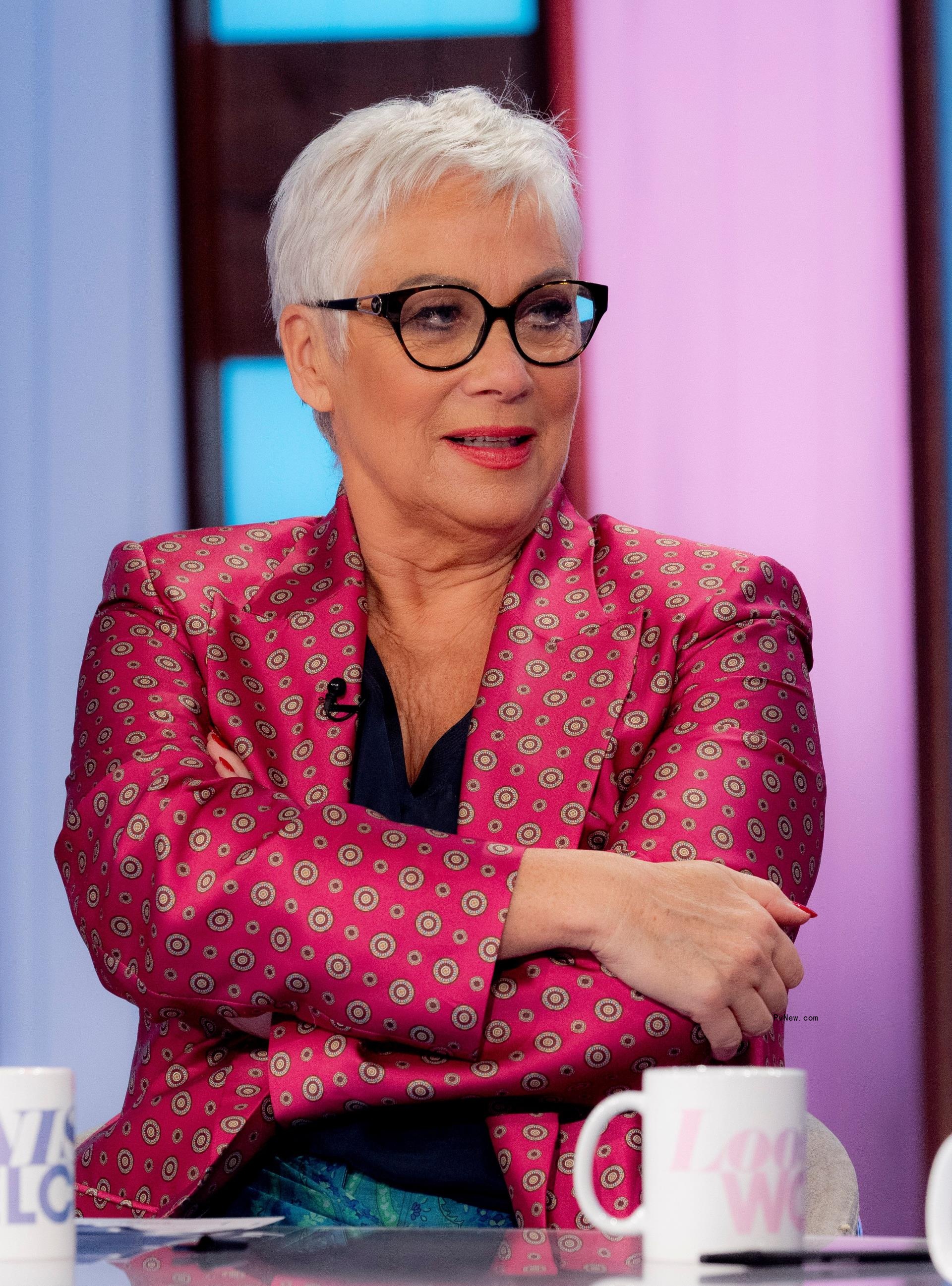 Denise Welch on her talk show,