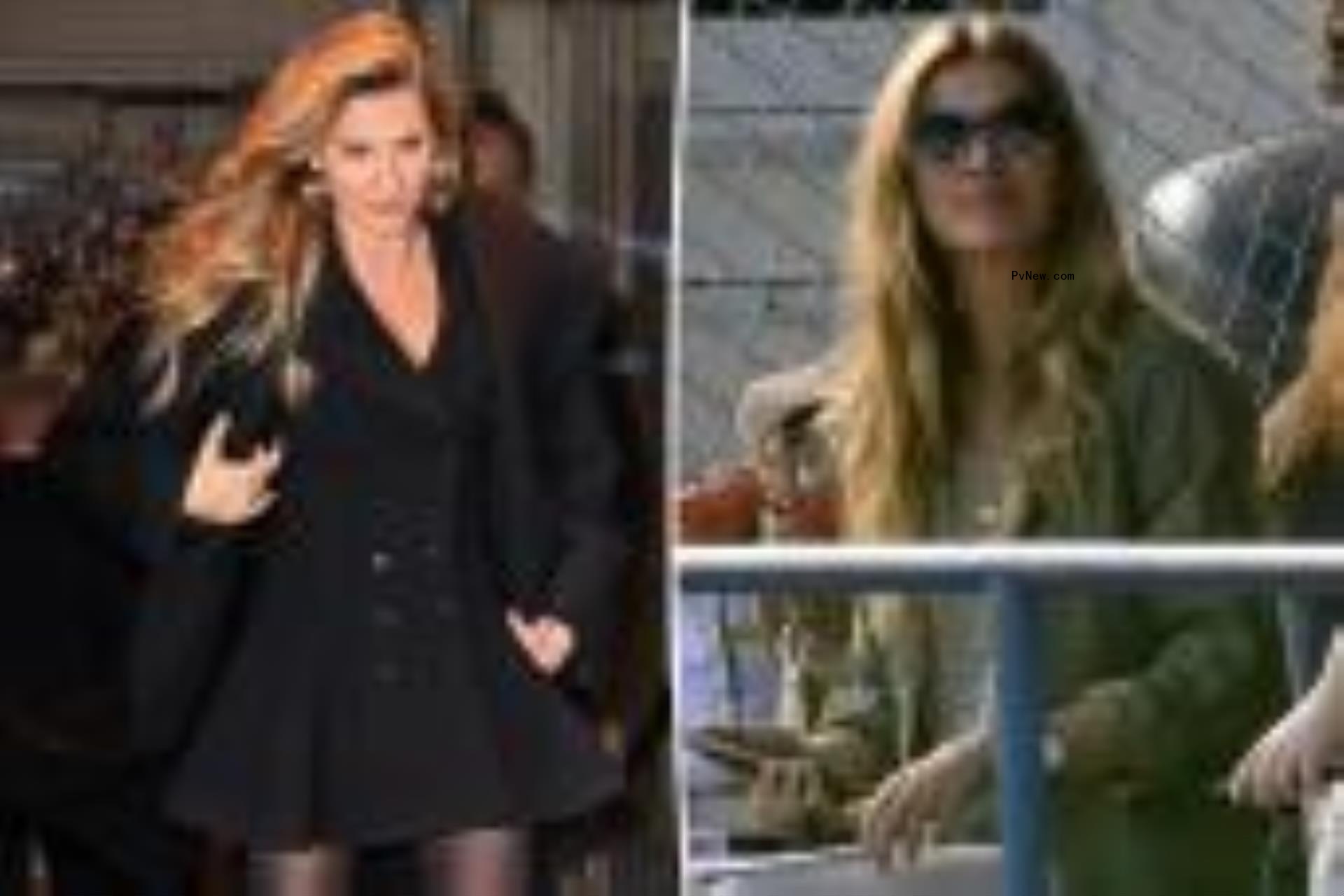 Harvey Weinstein walking with a walker.