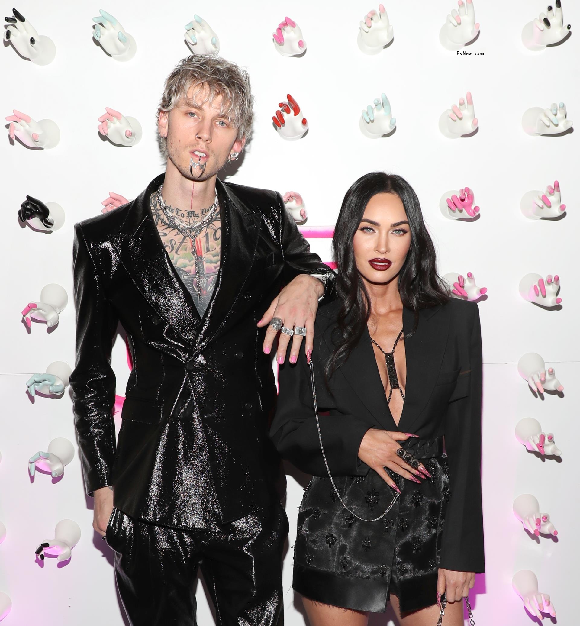 Machine Gun Kelly and Megan Fox