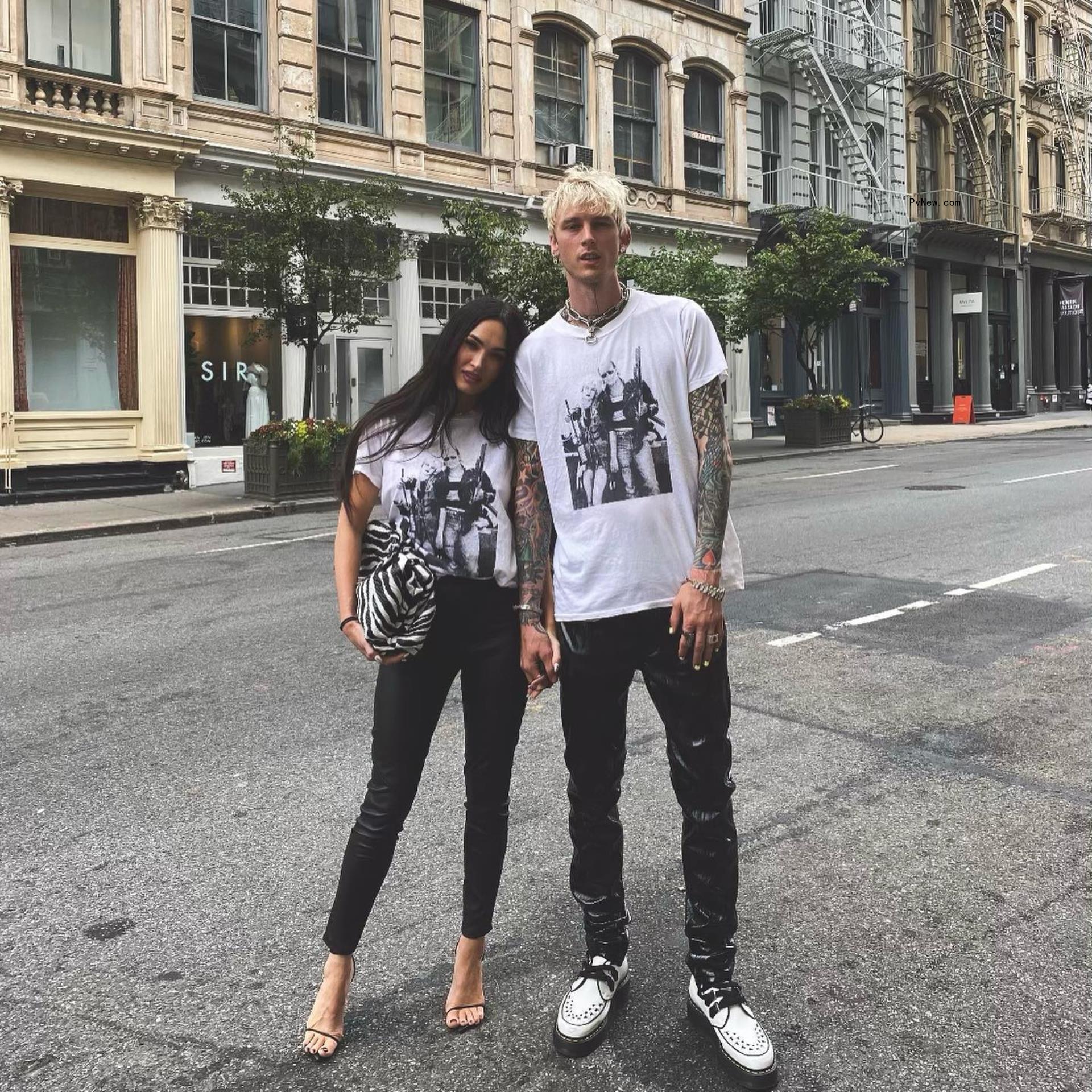 Machine Gun Kelly and Megan Fox