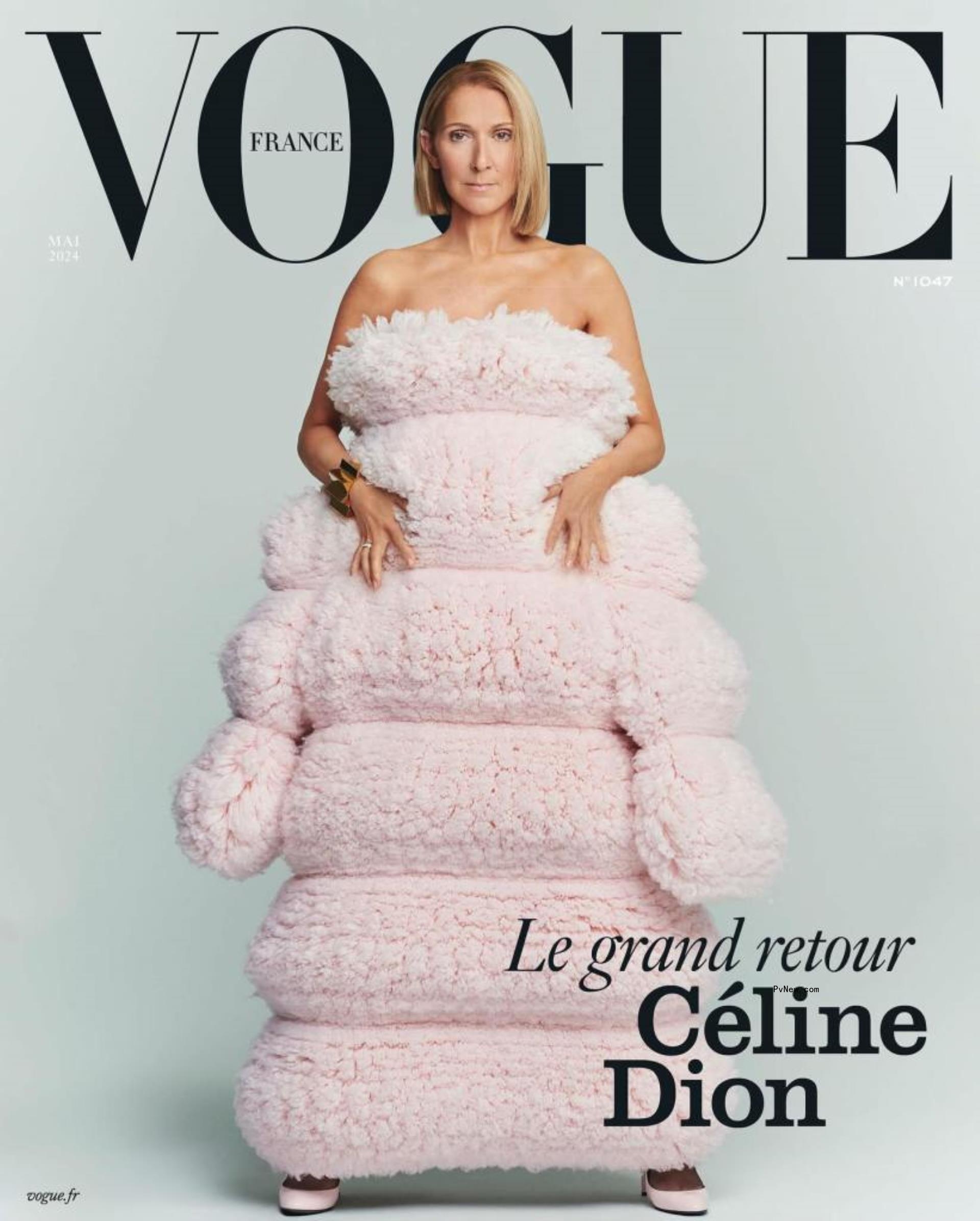Celion Dion Vogue France cover