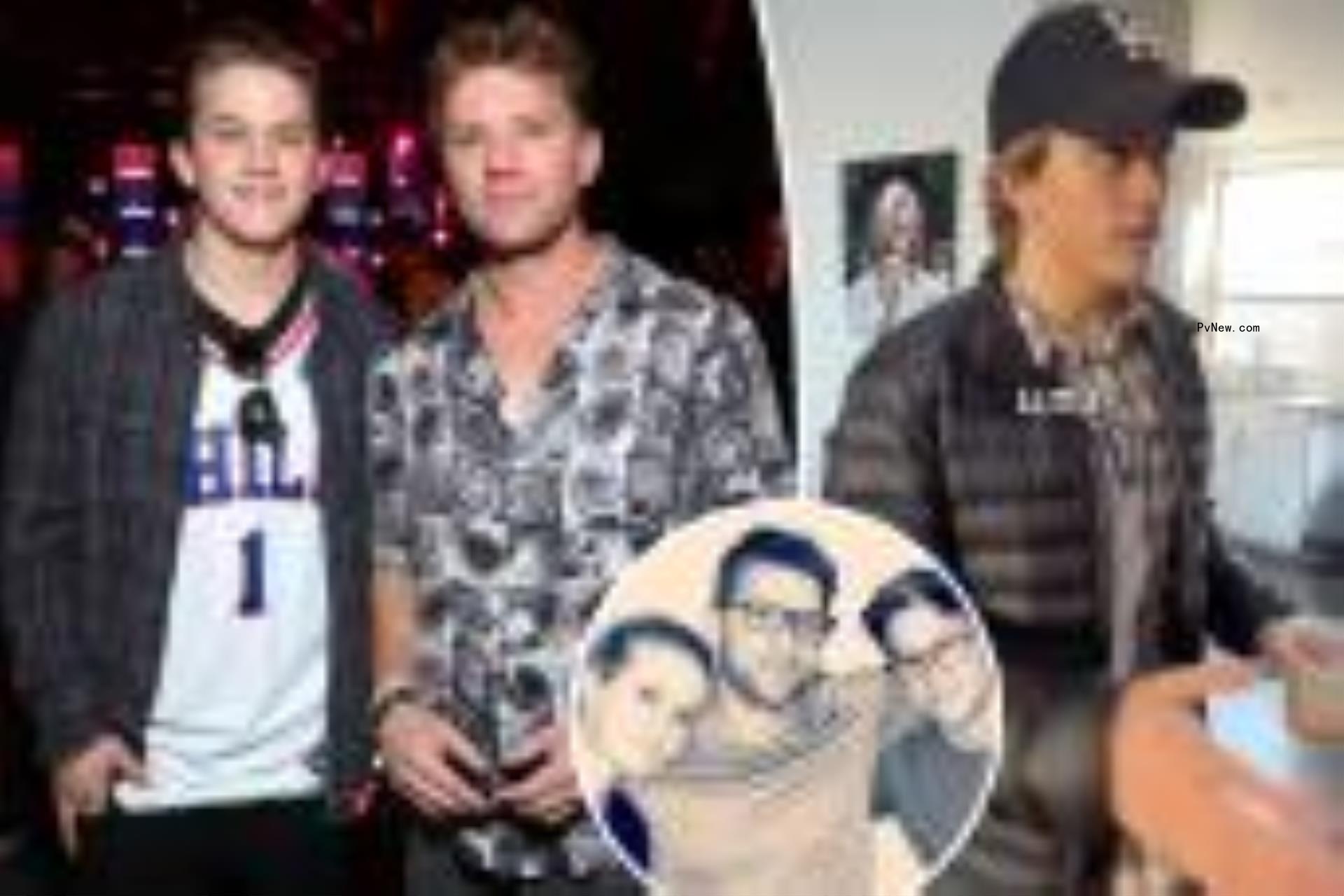 Ryan Phillippe, son Deacon and daughter Ava