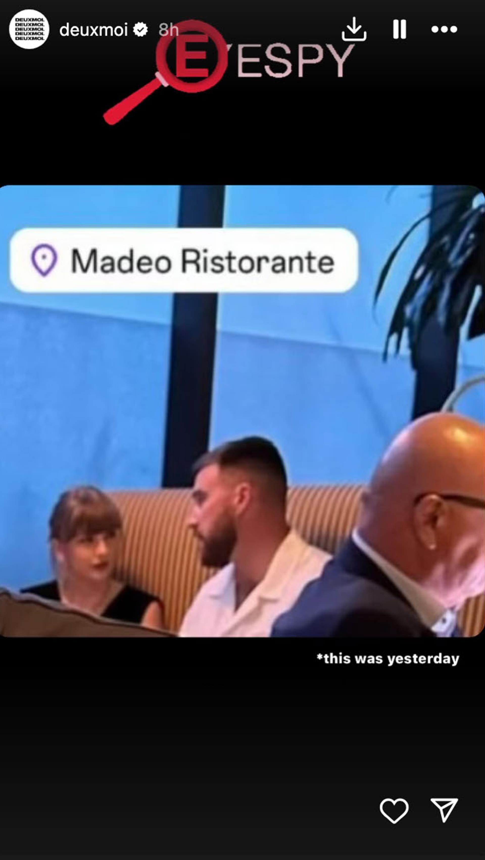 Taylor Swift and Travis Kelce