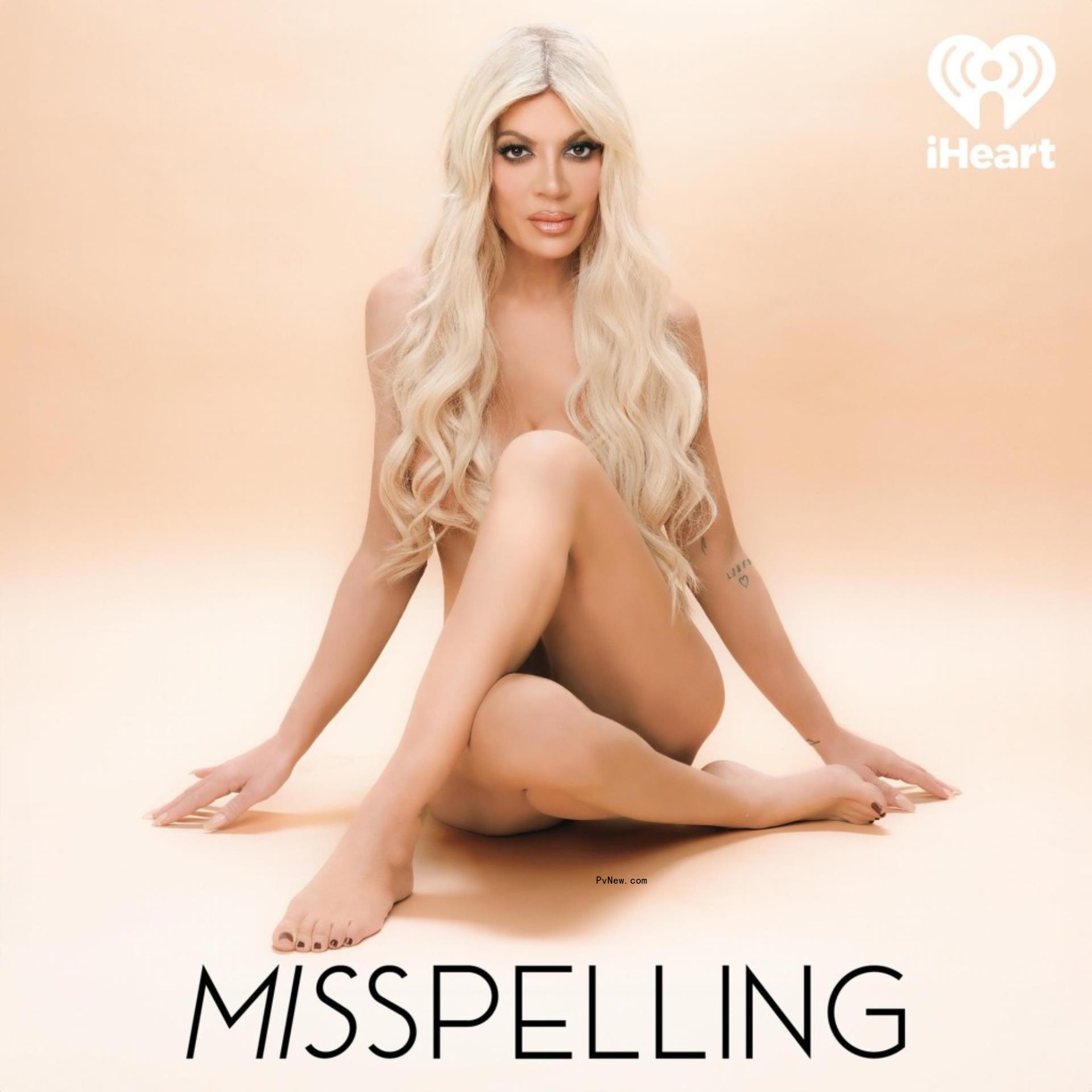 Tori Spelling podcast promo shot
