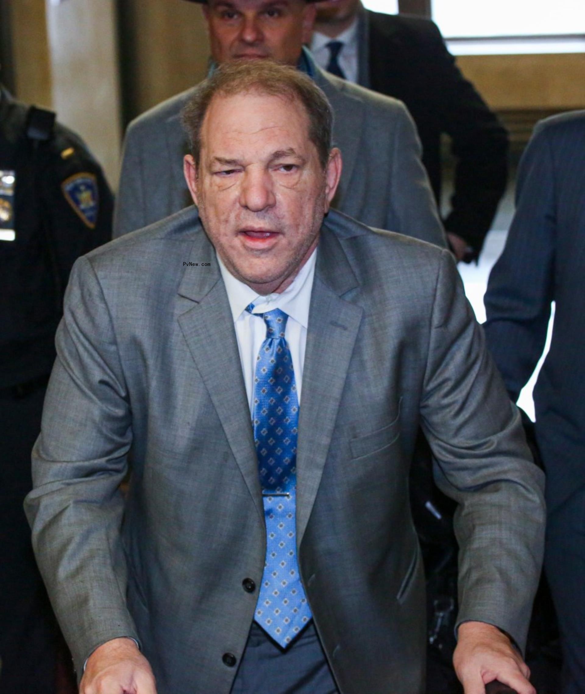 Harvey Weinstein in New York City court.