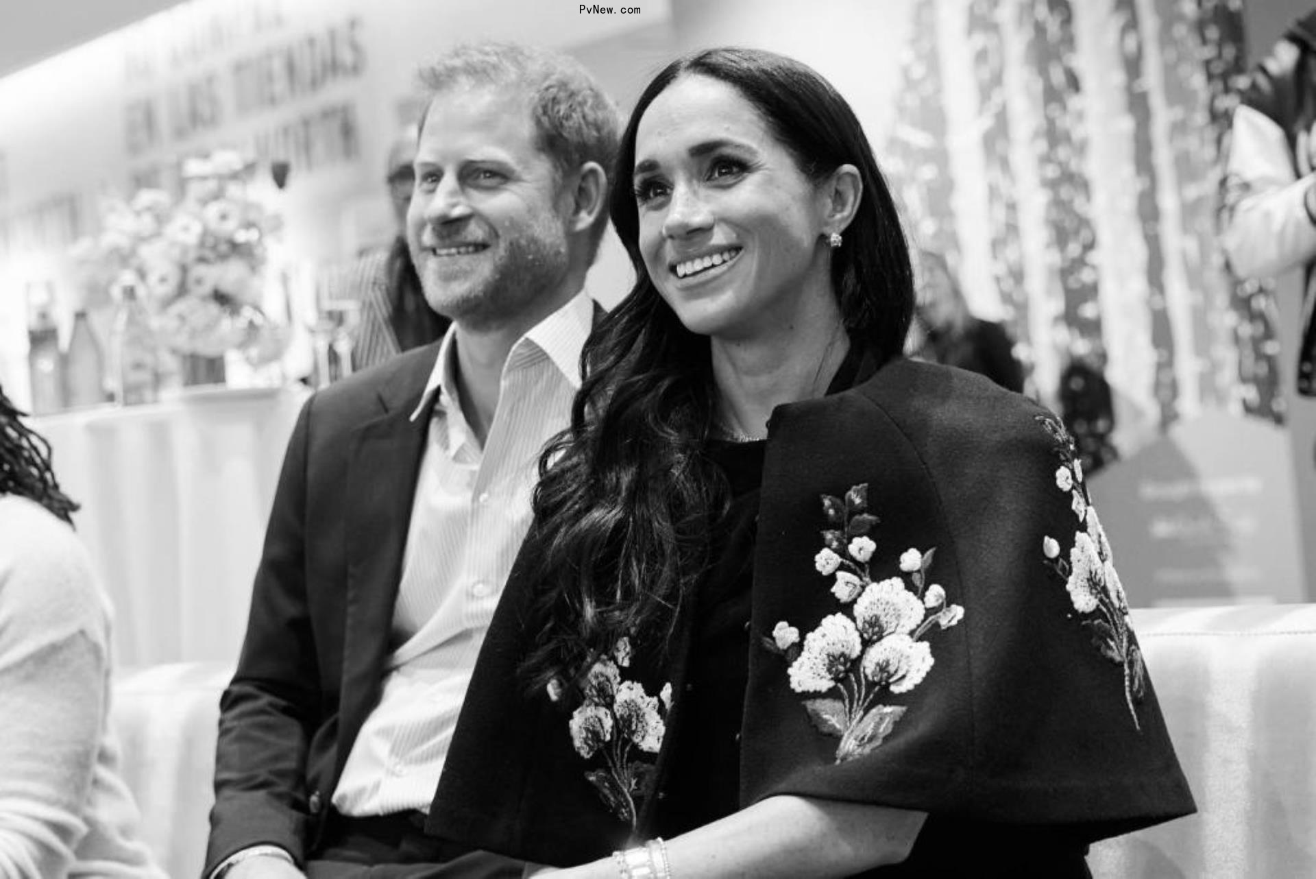 Meghan Markle with Prince Harry