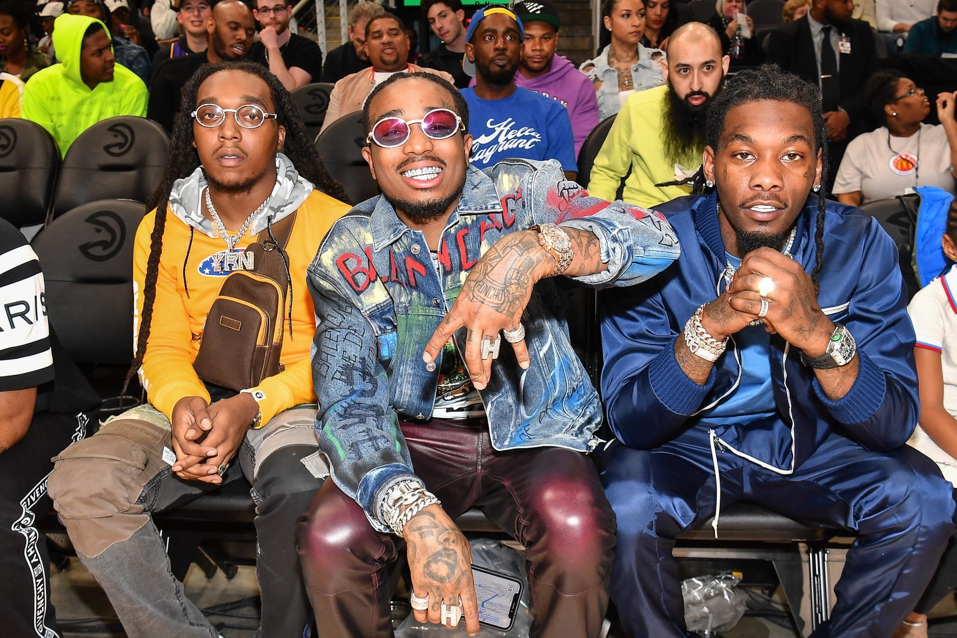 Migos at the 2019 McDonald's All American Games.