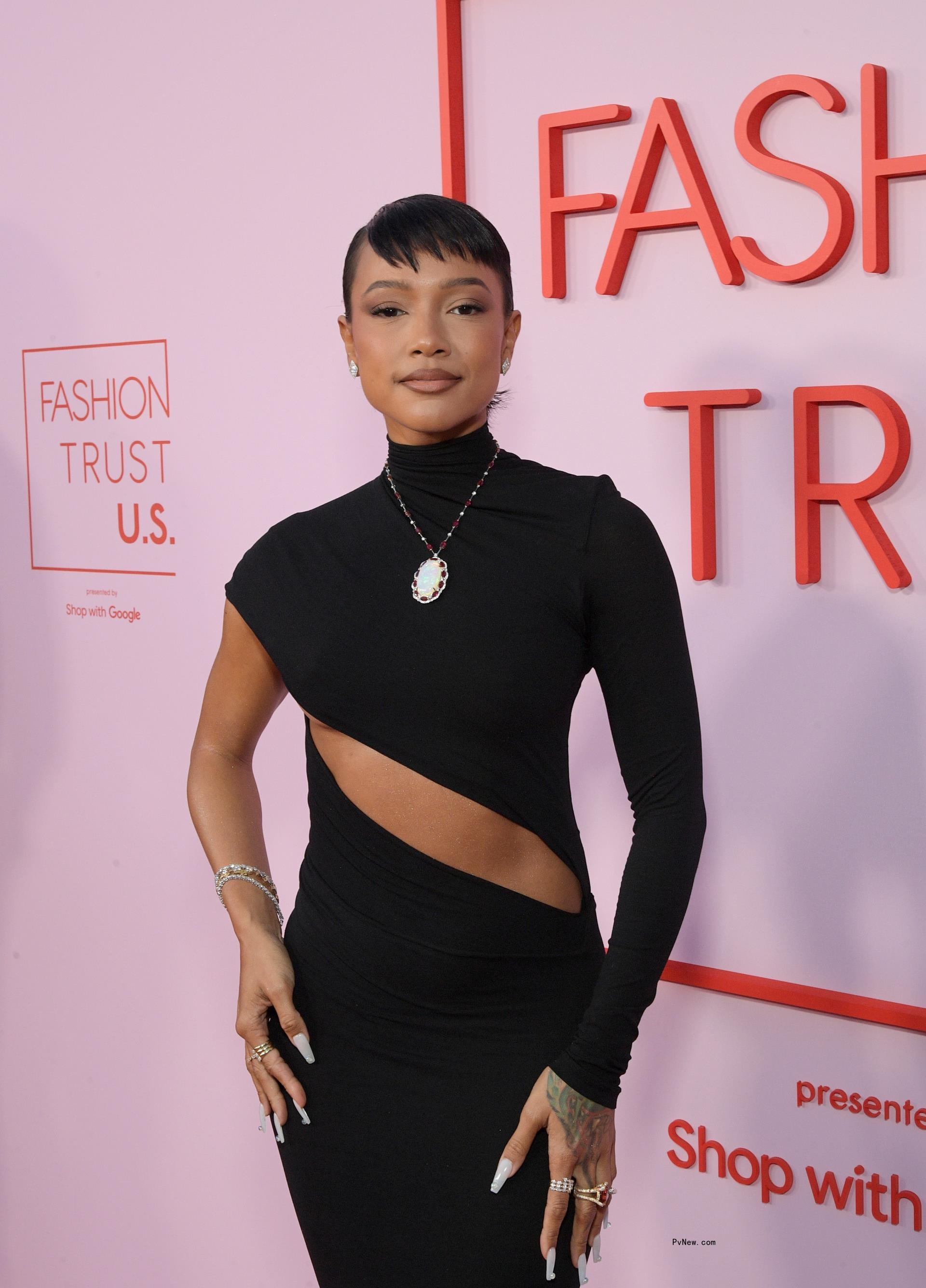 Karrueche Tran at the 2024 Fashion Trust U.S. Awards.