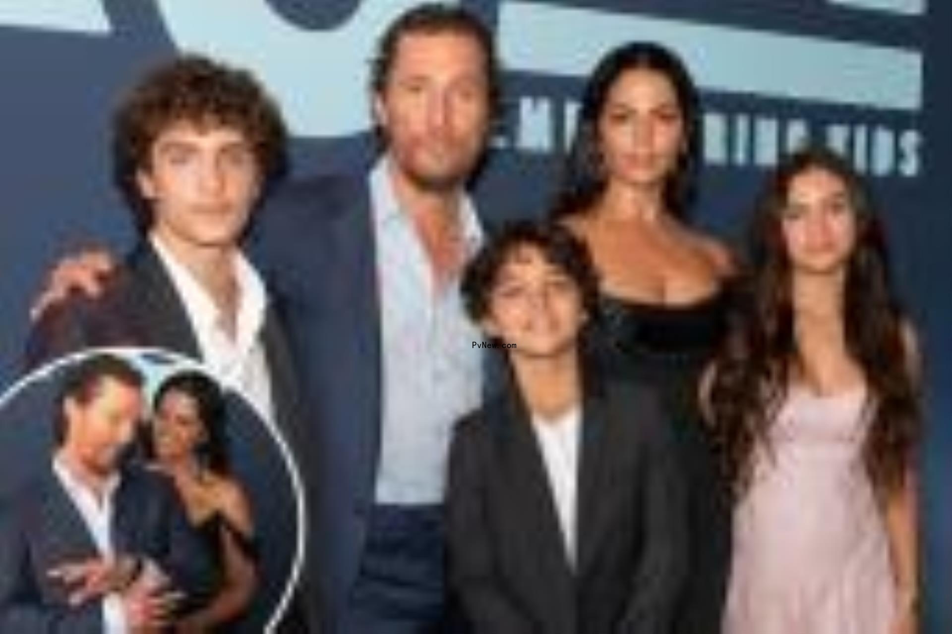Matthew McConaughey, wife Camila Alves make rare red carpet appearance with their 3 children
