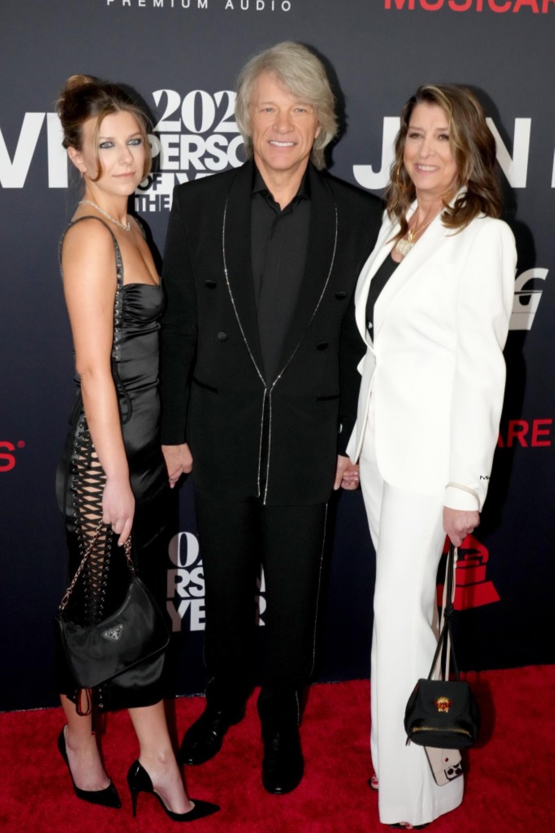 Jon Bon Jovi and family red carpet photo