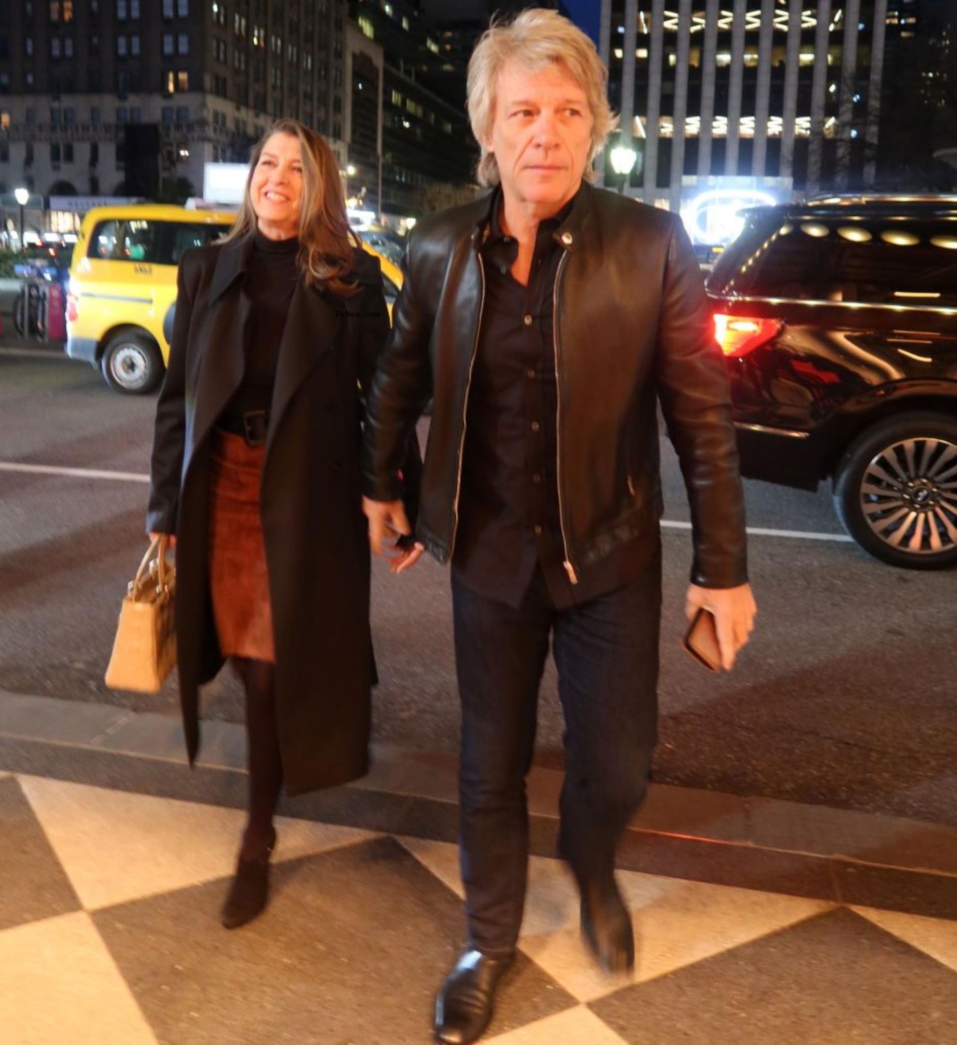 Jon bon Jovi and Dorothea Hurley