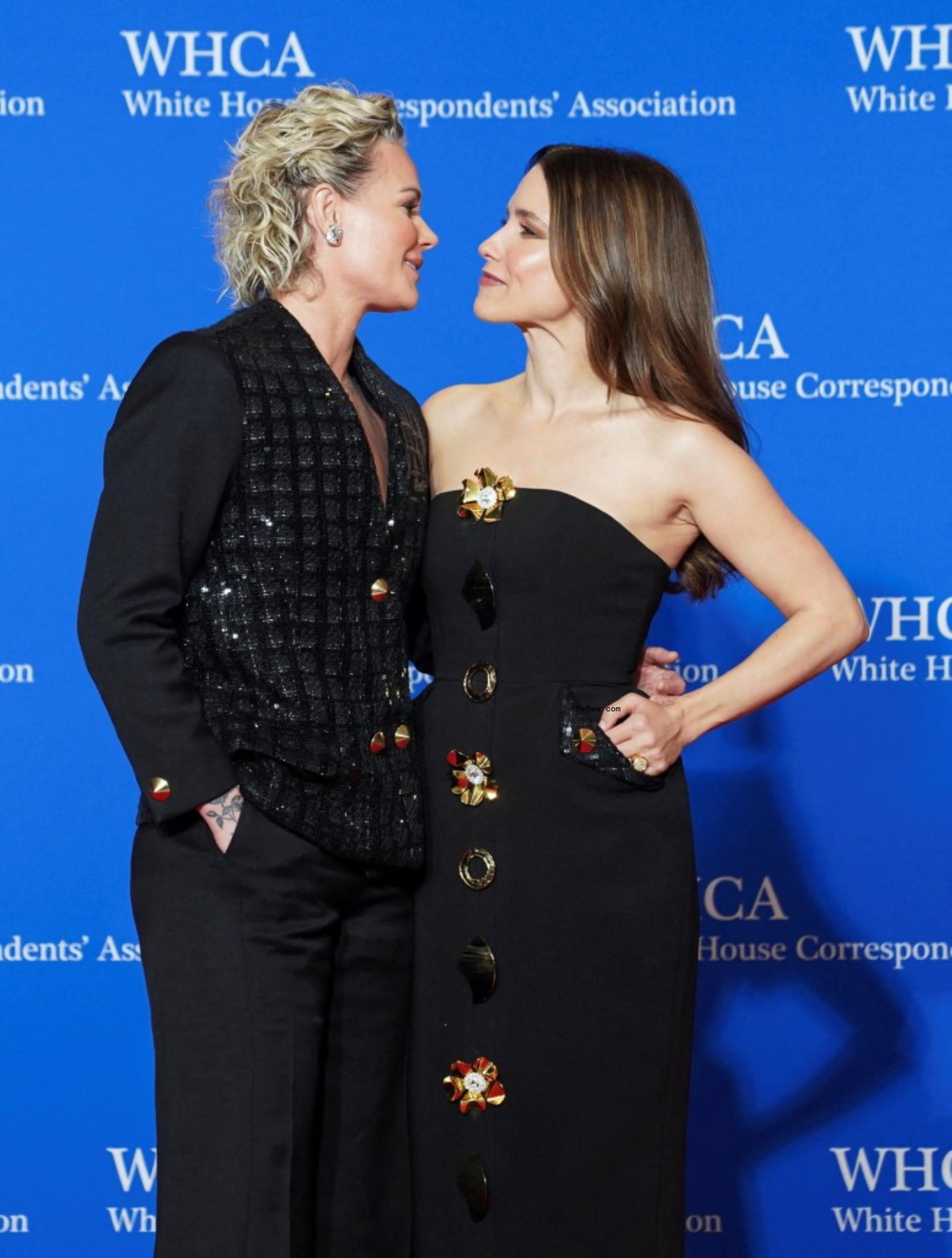 Ashlyn Harris and Sophia Bush red carpet photos