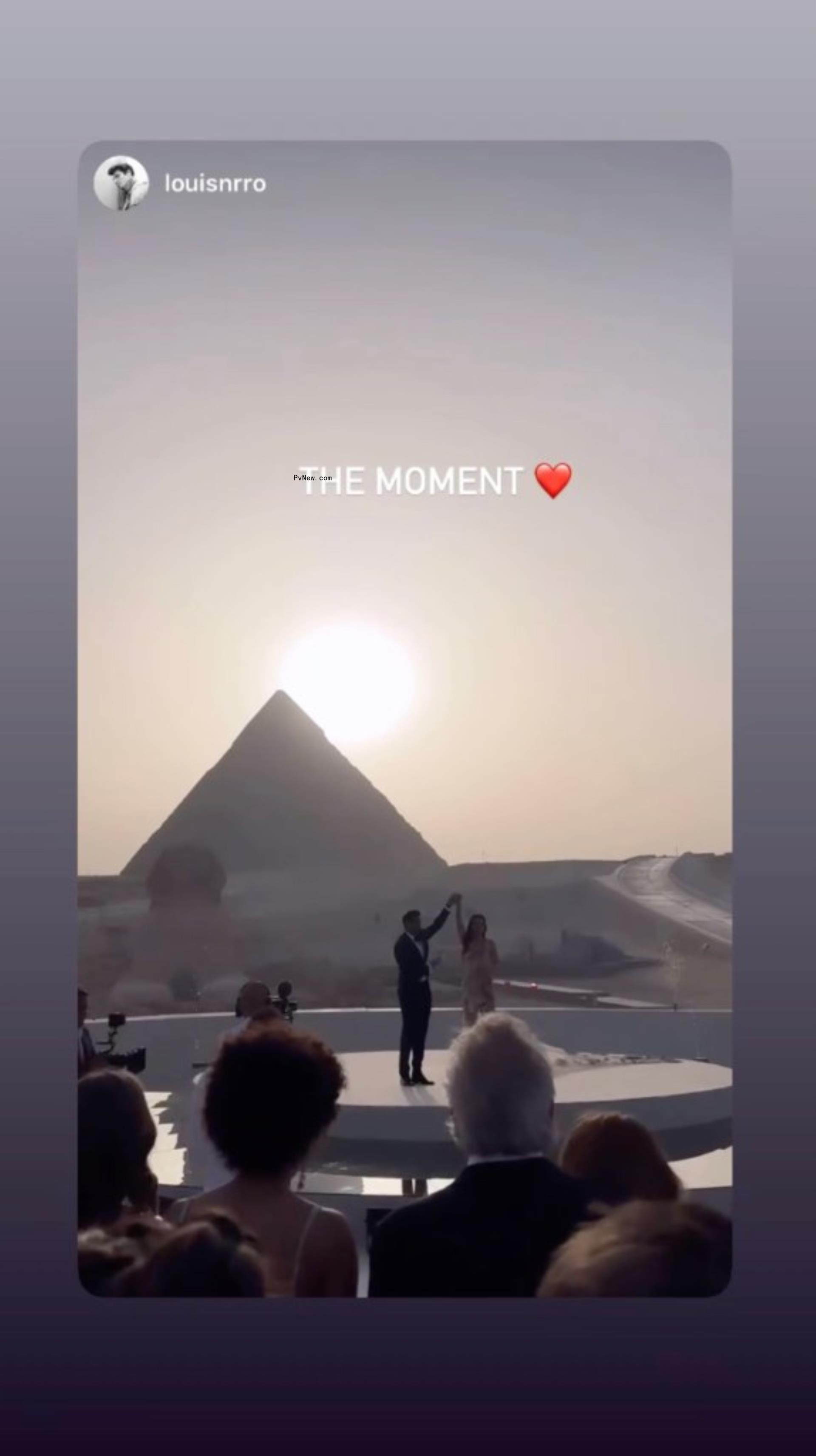 Ankur Jain and Erika Hammond's wedding in Cairo.
