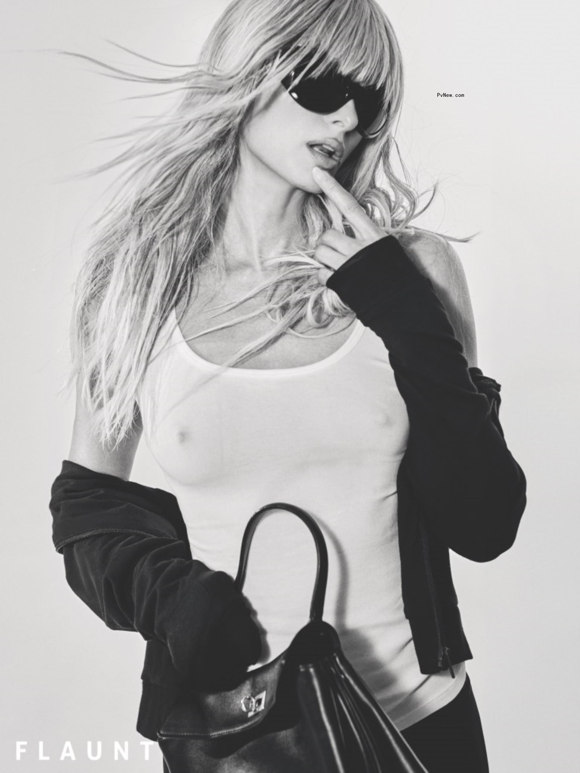 Paris Hilton's 2024 photoshoot for Flaunt magazine