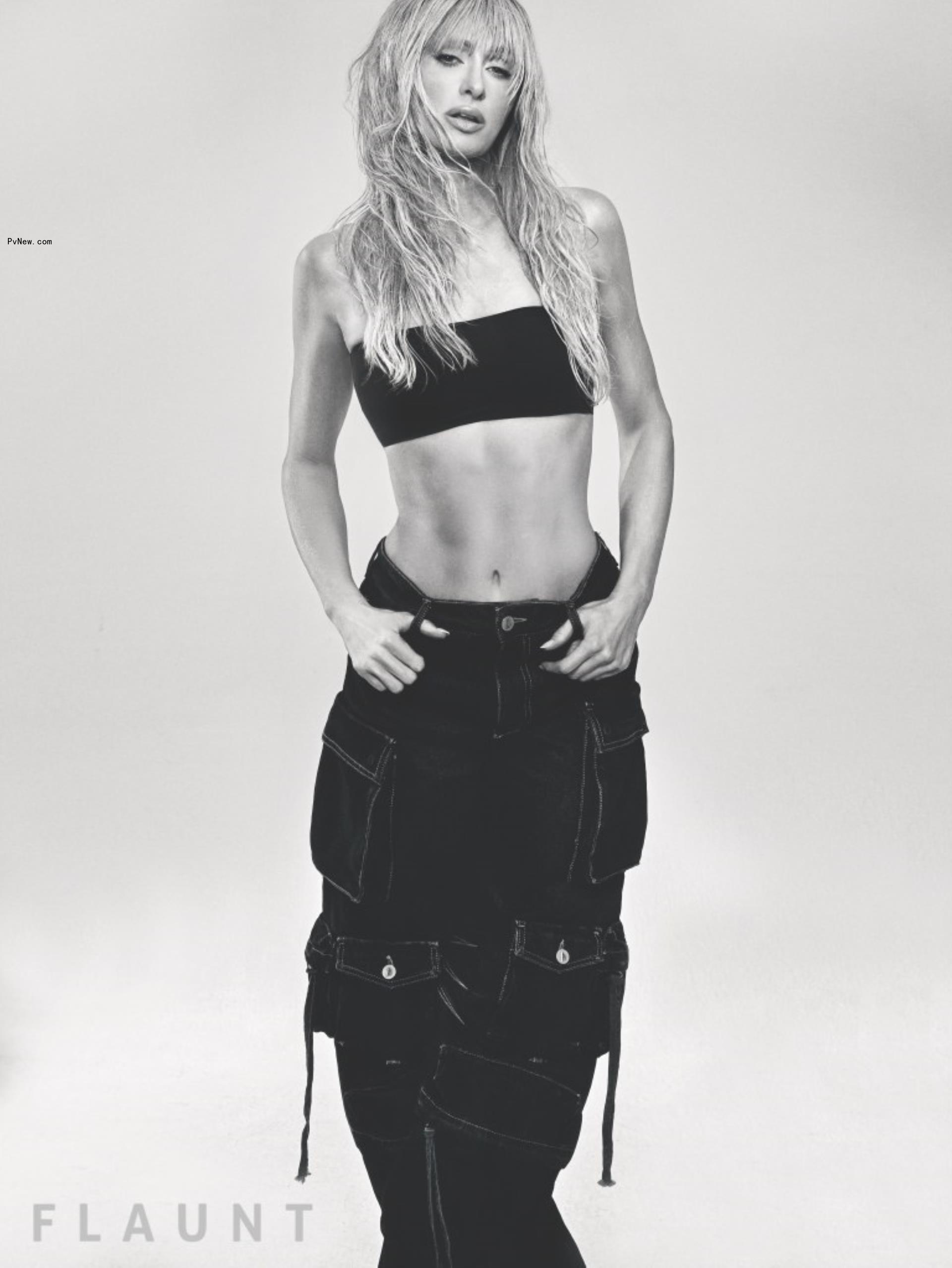 Paris Hilton's 2024 photoshoot for Flaunt magazine
