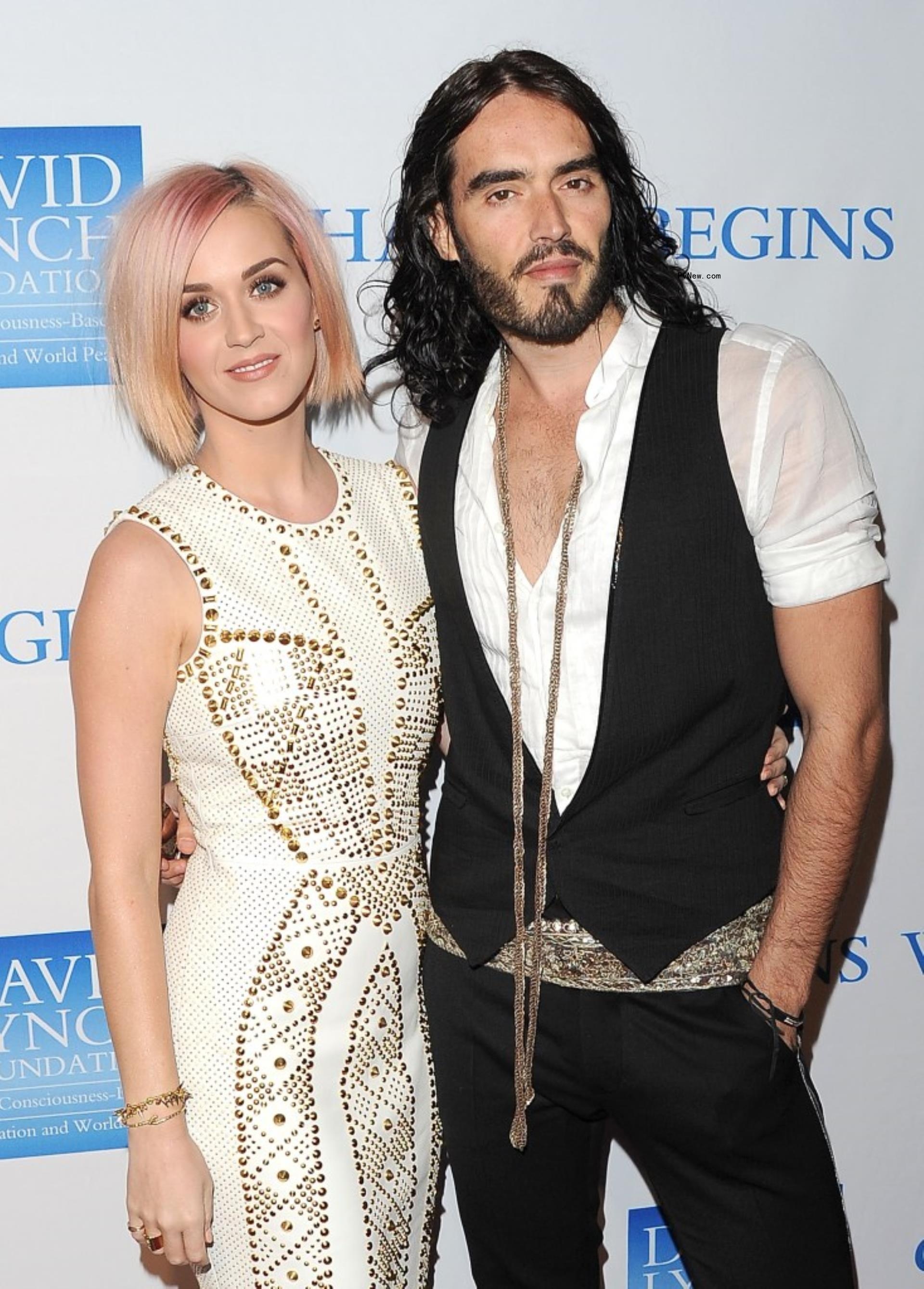 Russell Brand and Katy Perry