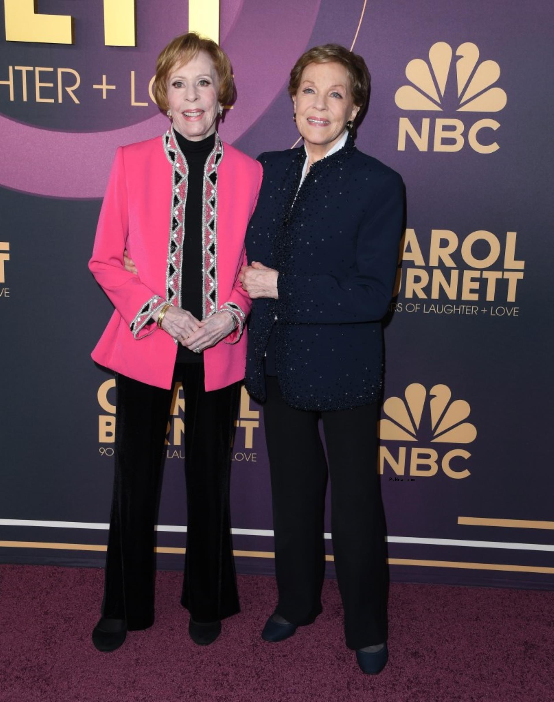 Carol Burnett and Julie Andrews