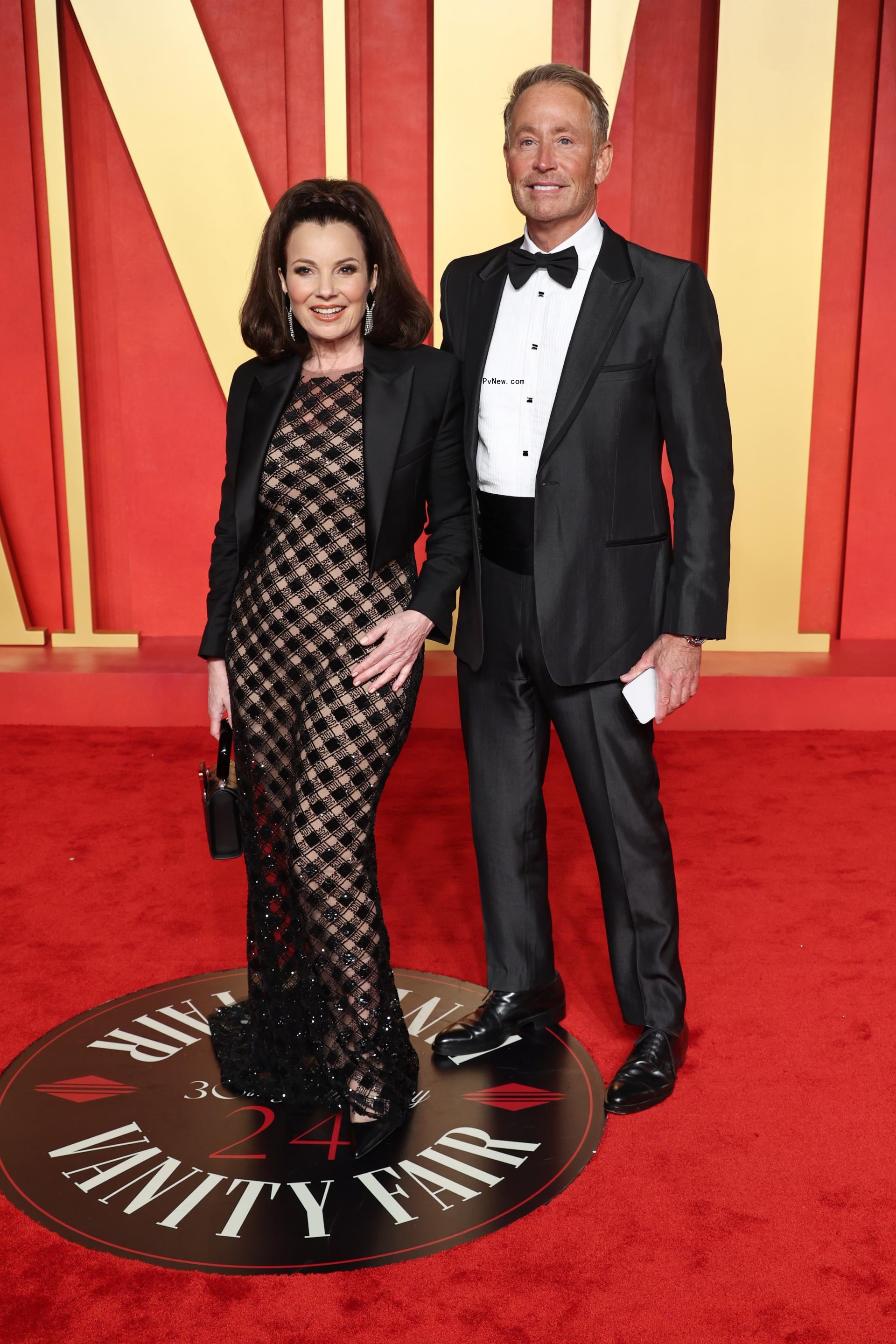 Fran Drescher and Peter Marc Jacobson.