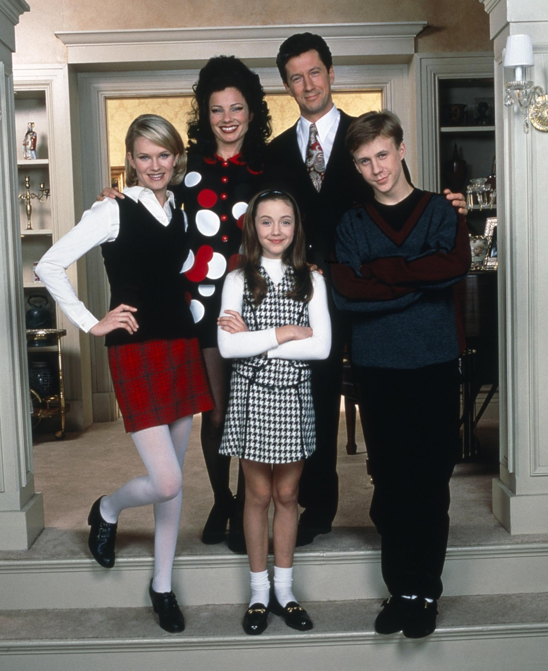 Fran Drescher and Charles Shaughnessy in